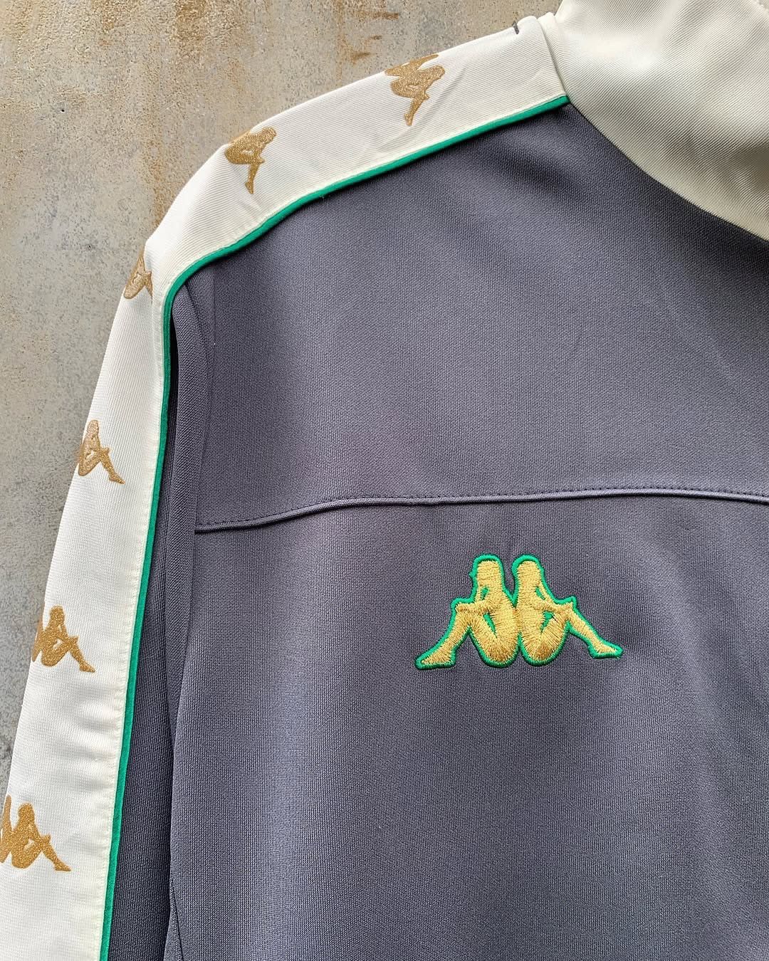 Kappa × Vintage Vintage Kappa Italia Taped Tracktop Jacket Size US XL / EU 56 / 4 - 2 Thumbnail