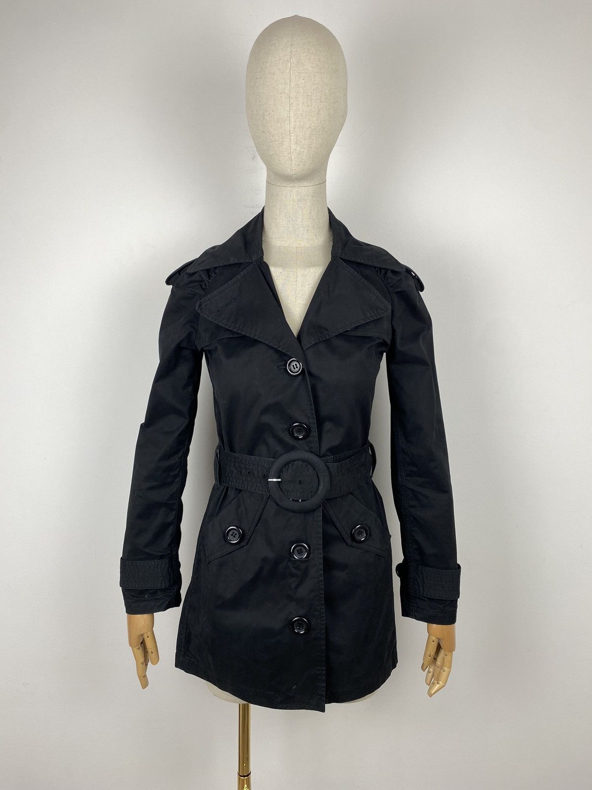 Fred Perry × Vintage Women’s Vintage Fred Perry Trench Coat Jacket size USA 4 Size S / US 4 / IT 40 - 1 Thumbnail
