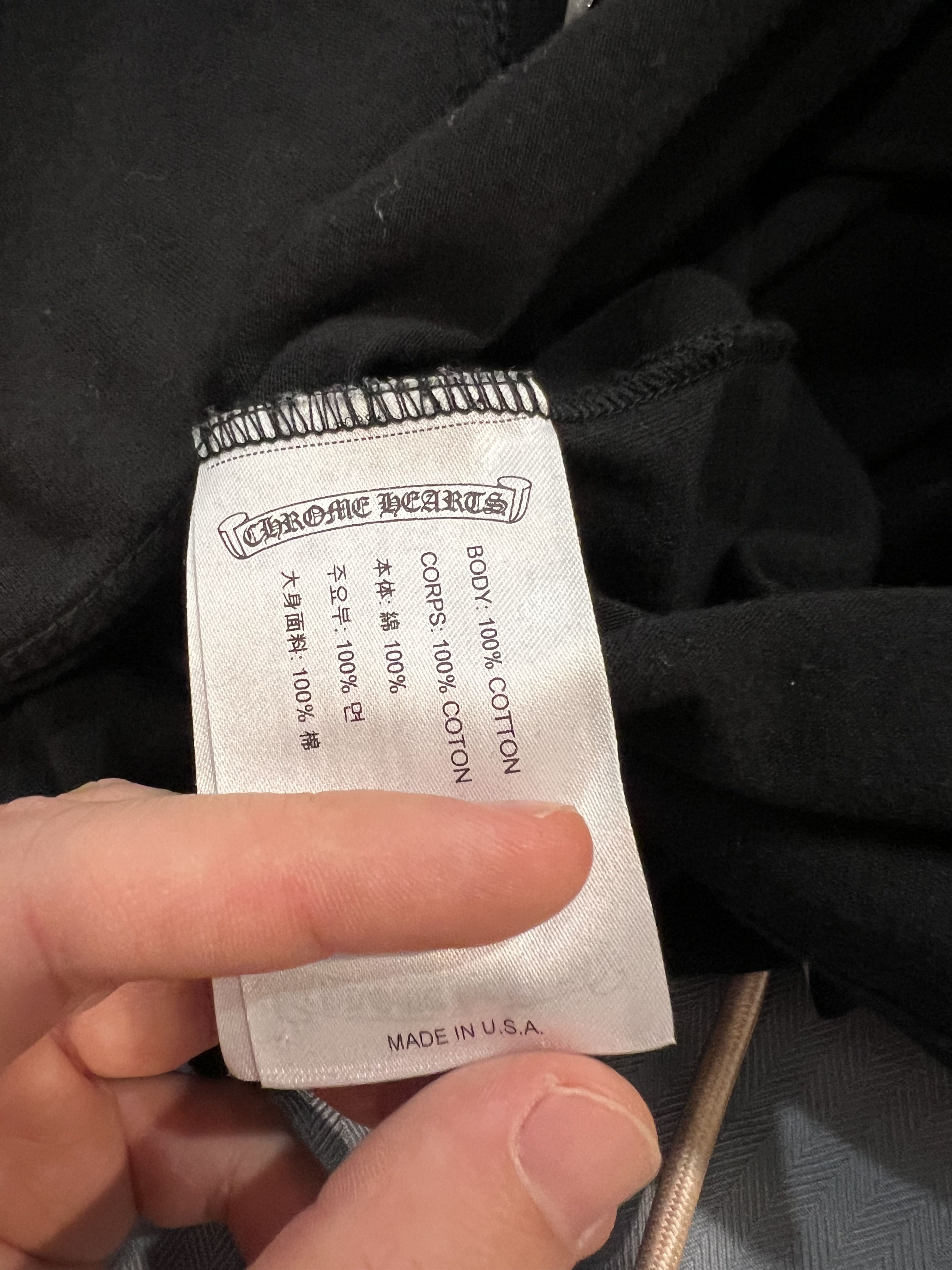 Chrome Hearts Multi Colour CH Cross Long Sleeve T-Shirt Size US S / EU 44-46 / 1 - 4 Thumbnail