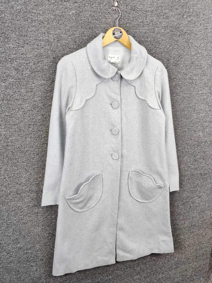 agnes b. Vintage Agnes B Wool Long Coat Size US S / EU 44-46 / 1 - 7 Thumbnail