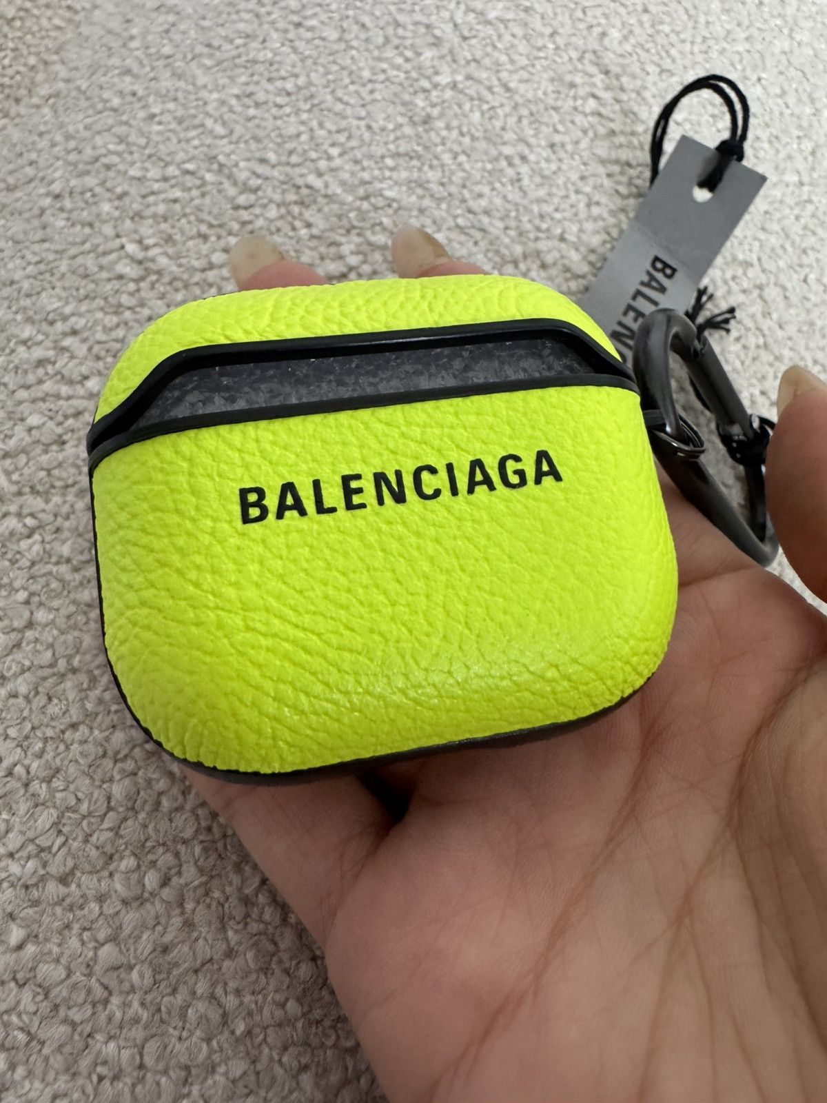 Balenciaga New Balenciaga Cash Hard EarPods Case Leather Calfskin Size ONE SIZE - 5 Thumbnail