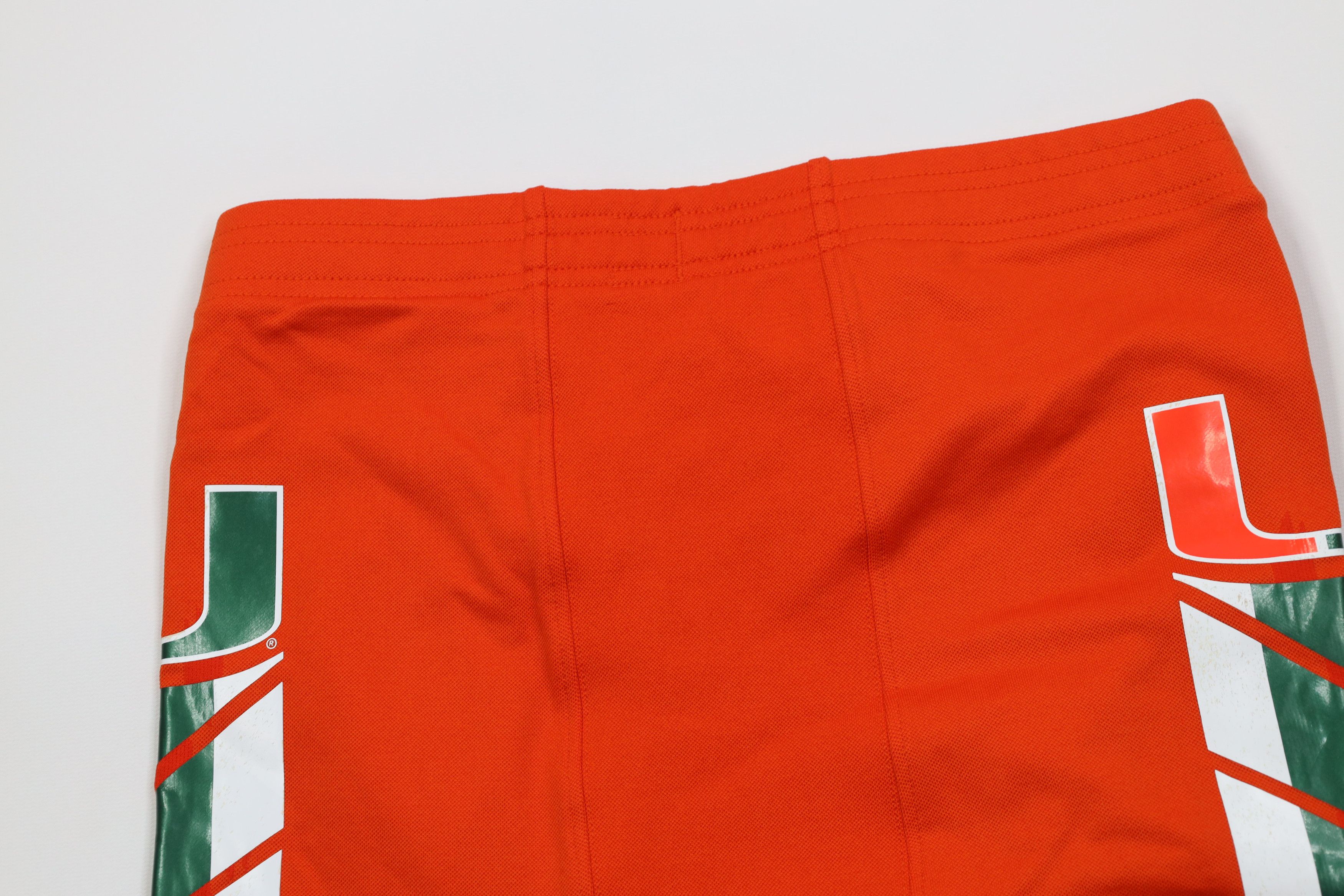 Adidas Adidas 2016 Game Used University of Miami Hurricanes Pants Size US 38 / EU 54 - 10 Thumbnail