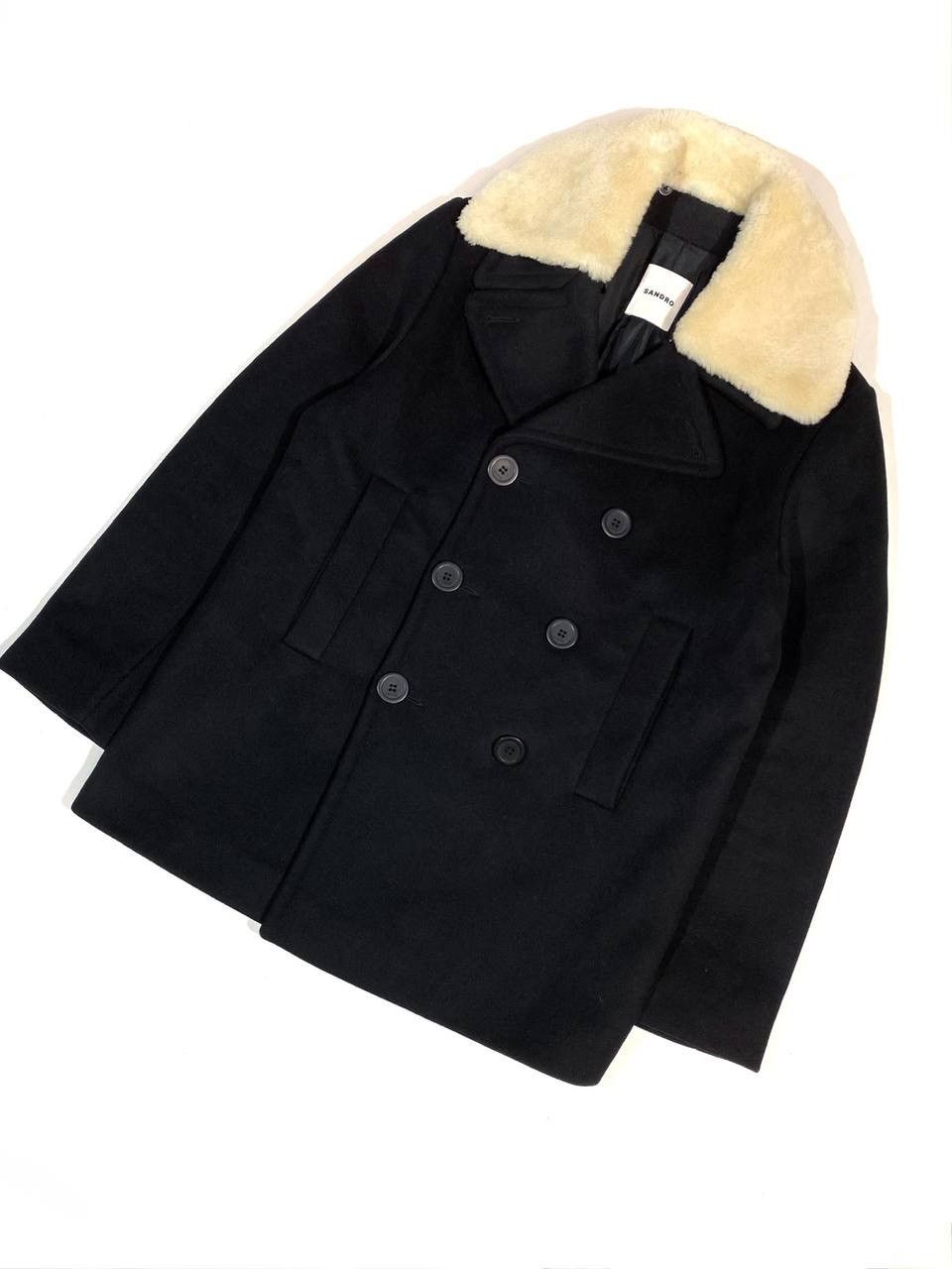 Sandro Sandro Paris Wool Coat Men Jacket Size US S / EU 44-46 / 1 - 2 Thumbnail