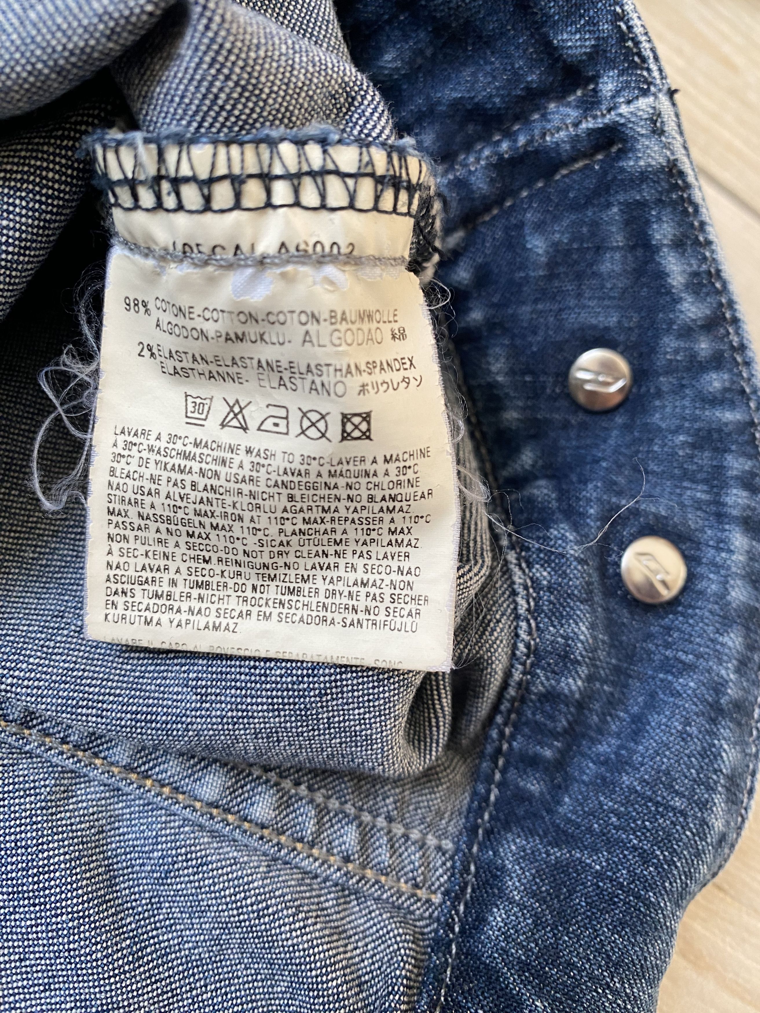 Diesel × Vintage Vintage Diesel Denim Jacket – Women’s S-M Size M / US 6-8 / IT 42-44 - 6 Thumbnail