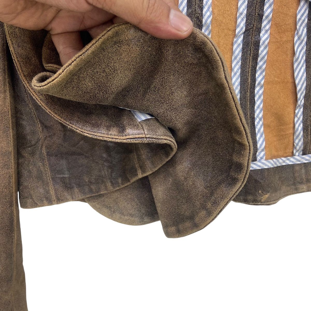 Designer × Yigal Azrouel Yigal Azrouel Leather Jacket Size XS / US 0-2 / IT 36-38 - 21 Thumbnail