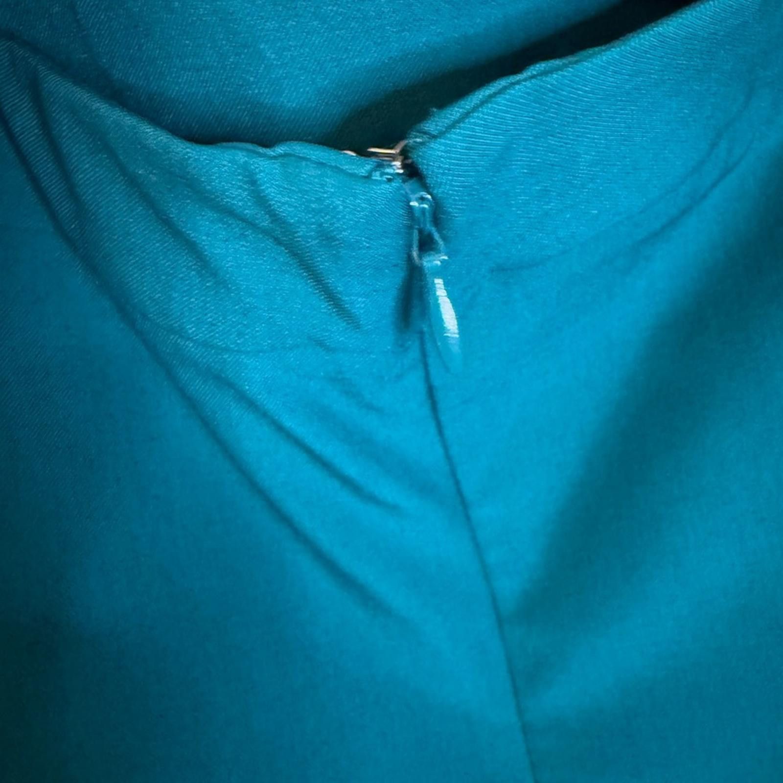 Other Banana Republic Factory teal midi skirt Plus size 20 Tall Size 30" / US 8 / IT 44 - 3 Thumbnail