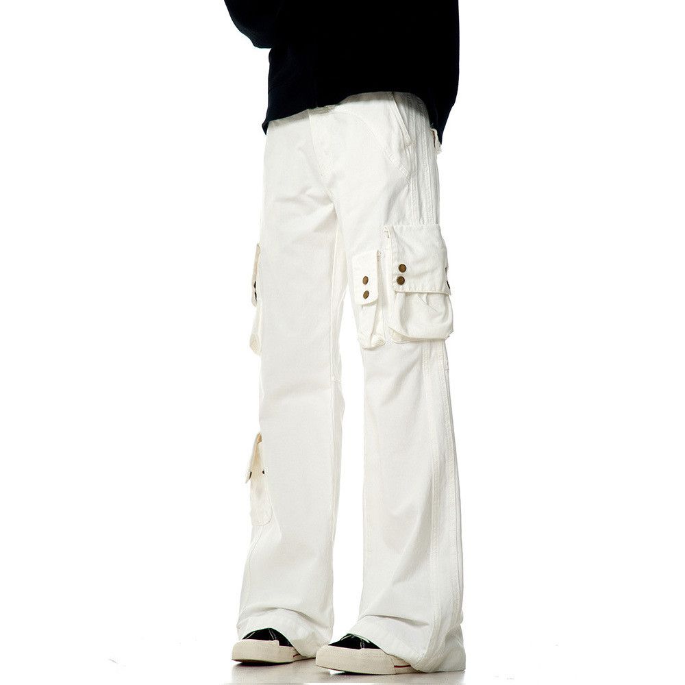 Japanese Brand American-style men's retro casual multi-pocket cargo pants Size US 32 / EU 48 - 2 Thumbnail