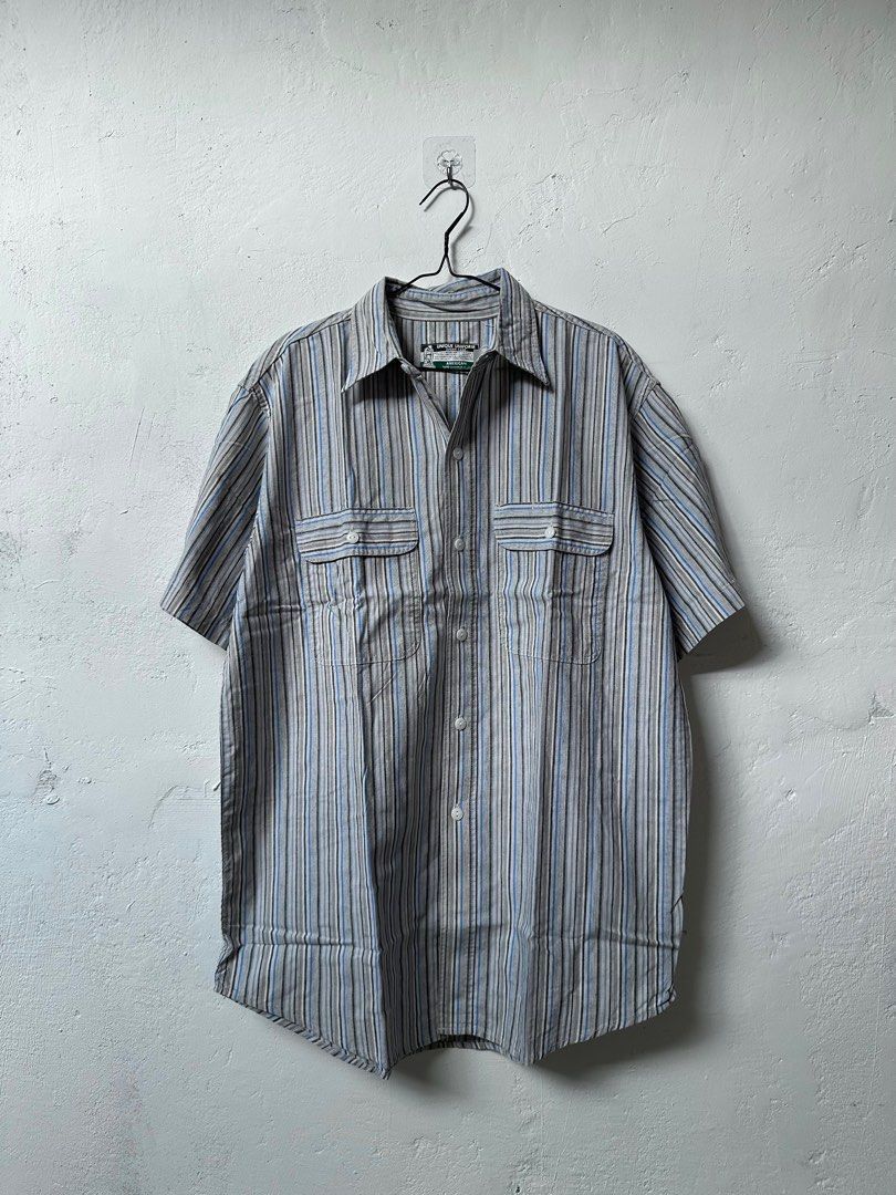 Sugar Cane Sugarcane Japan Striped Shirt Size US L / EU 52-54 / 3 - 2 Thumbnail