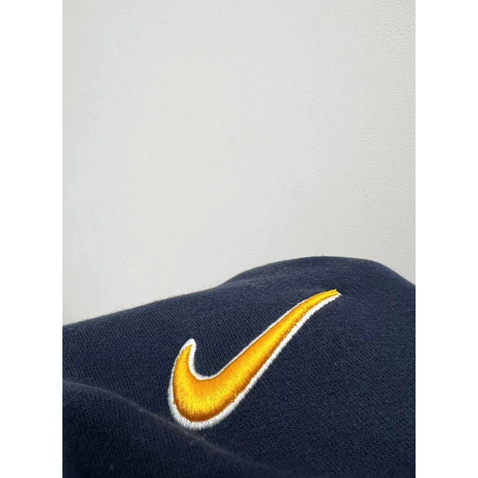 Nike 90s Nike Sweatshirt Navy Blue 1/4 Zip Logo XL Men Size US XL / EU 56 / 4 - 4 Thumbnail