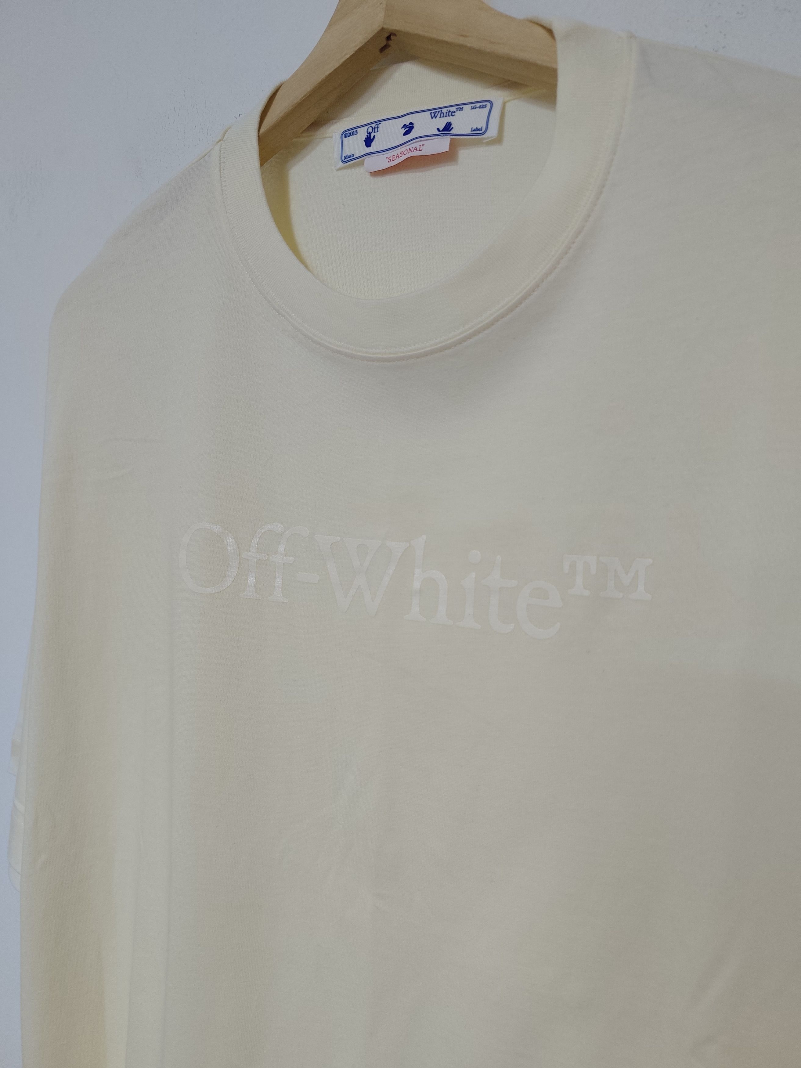 Off-White Off-White "Bookish Logo" Size US XL / EU 56 / 4 - 2 Thumbnail