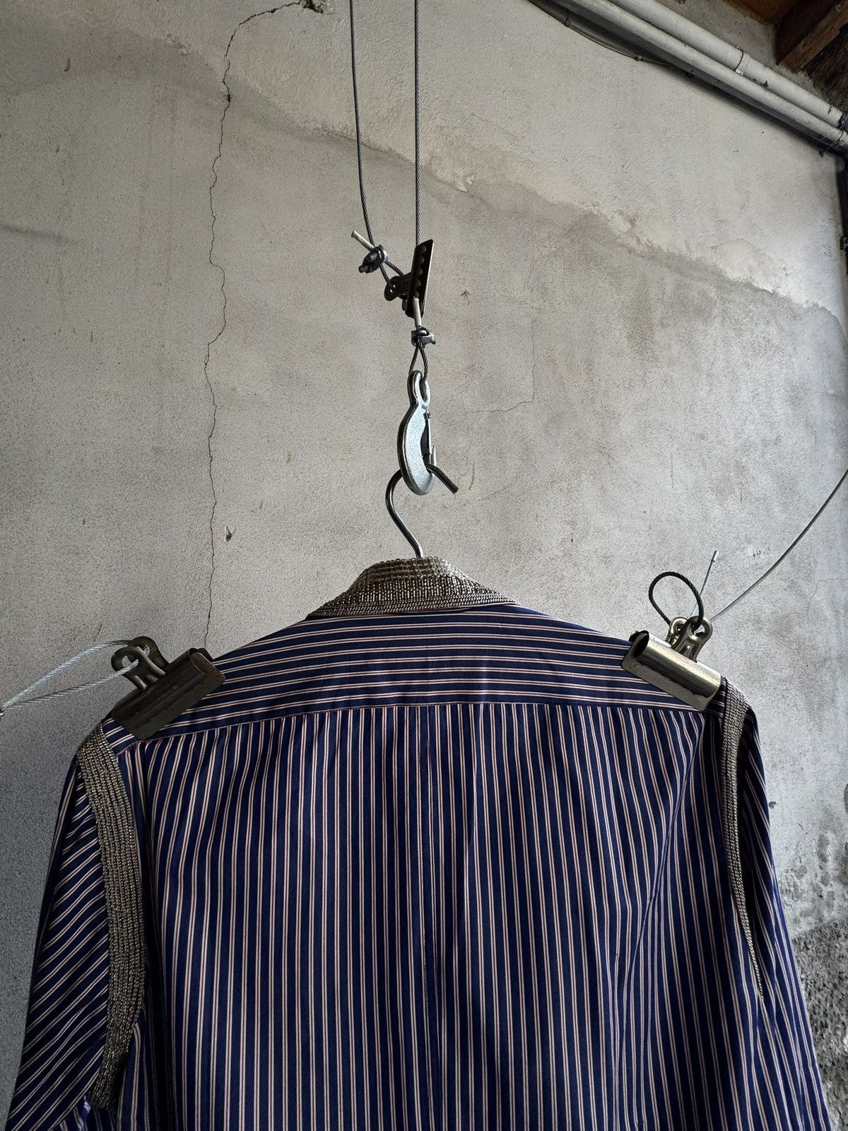 Dries Van Noten Dries Van Noten Embellished button up shirt Size US M / EU 48-50 / 2 - 14 Thumbnail