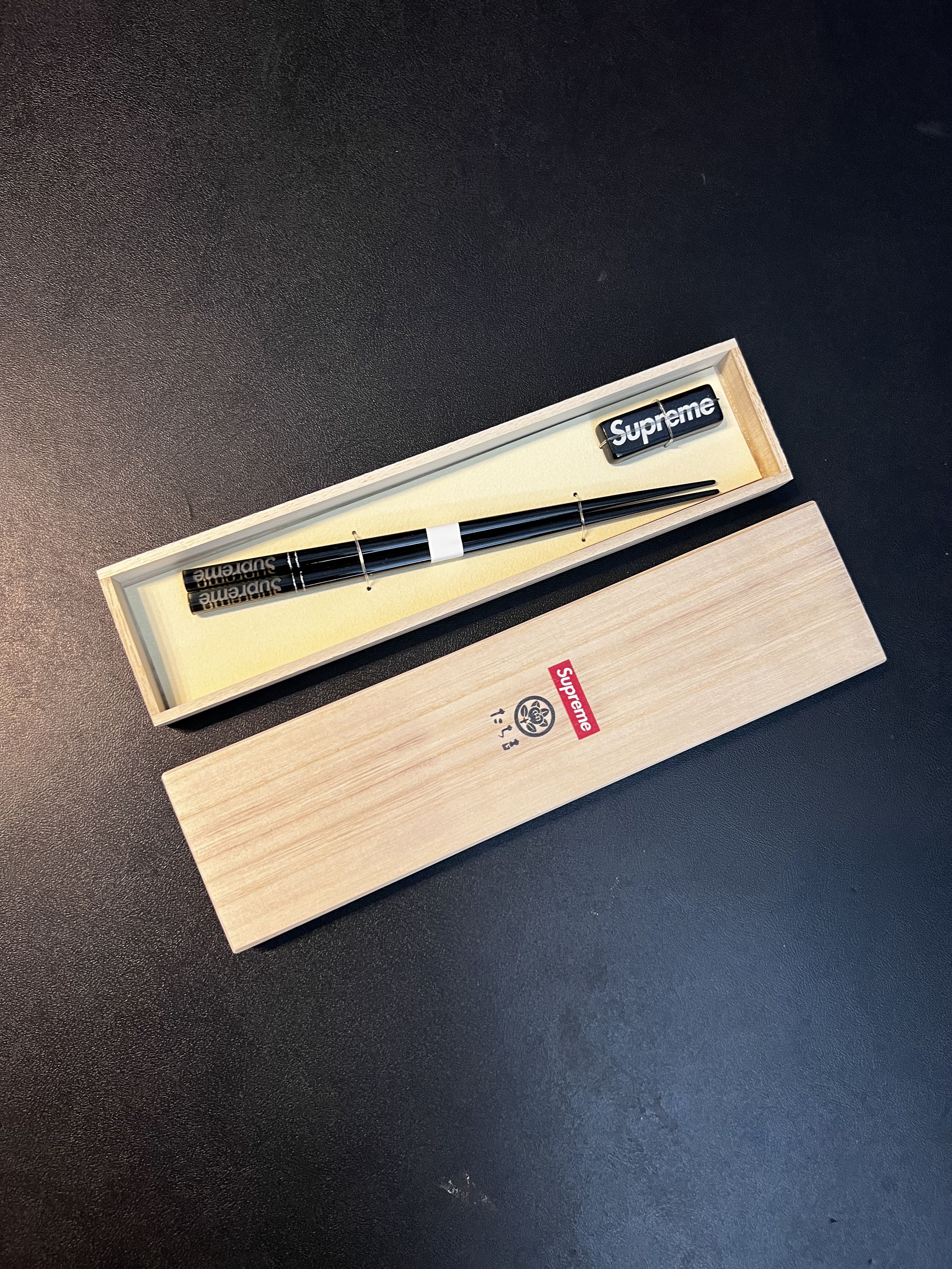 Supreme Supreme Chopstick Set Black | Grailed