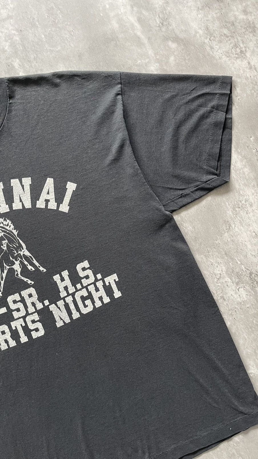 Band Tees × Vintage VINTAGE 1980S MT.SINAI JR-SR HS SPORTS NIGHT TEE Size US XL / EU 56 / 4 - 3 Thumbnail