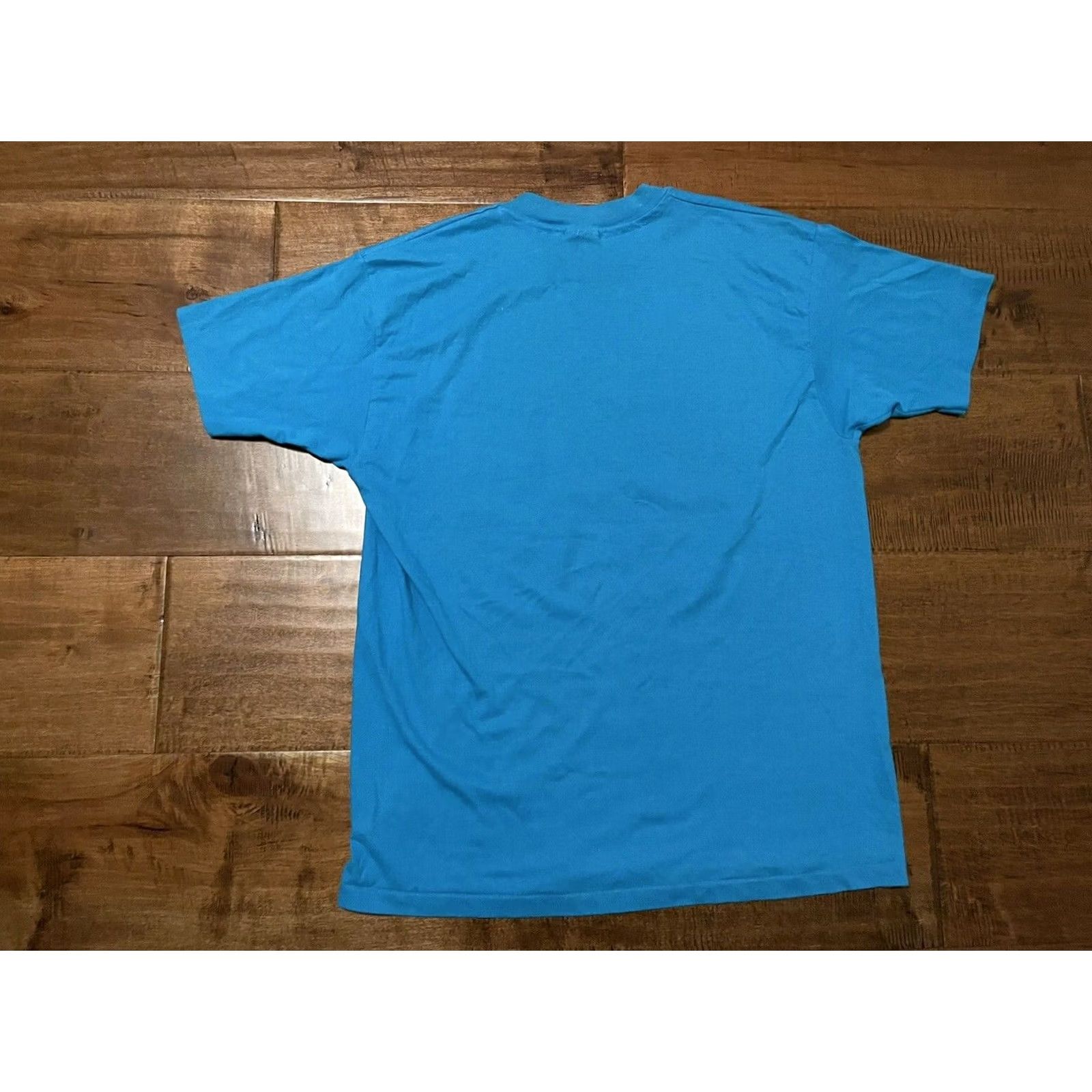 Hanes VINTAGE 1988 Old Fords Never Die They Just Go Faster Hot Rod T-Shirt Adult XL Blue Mens Size US XL / EU 56 / 4 - 4 Thumbnail
