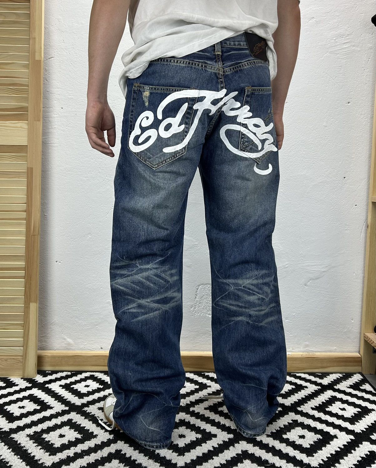 Ed Hardy Ed Hardy Vintage Denim Jeans size 32 Size US 32 / EU 48 - 1 Thumbnail
