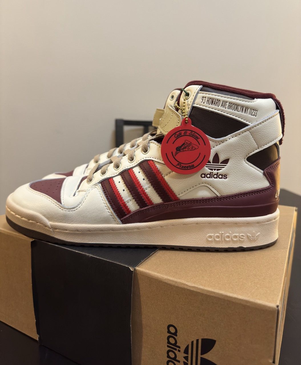 Adidas Adidas Forum Hi Cuts & Slices Size US 11 / EU 44 - 7 Thumbnail