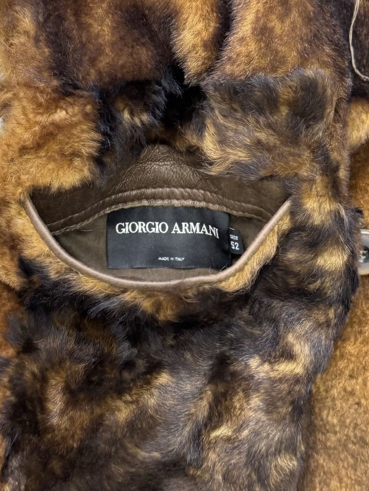 Giorgio Armani Giorgio Armani Reversible Lamb Long Coat Size US L / EU 52-54 / 3 - 10 Thumbnail