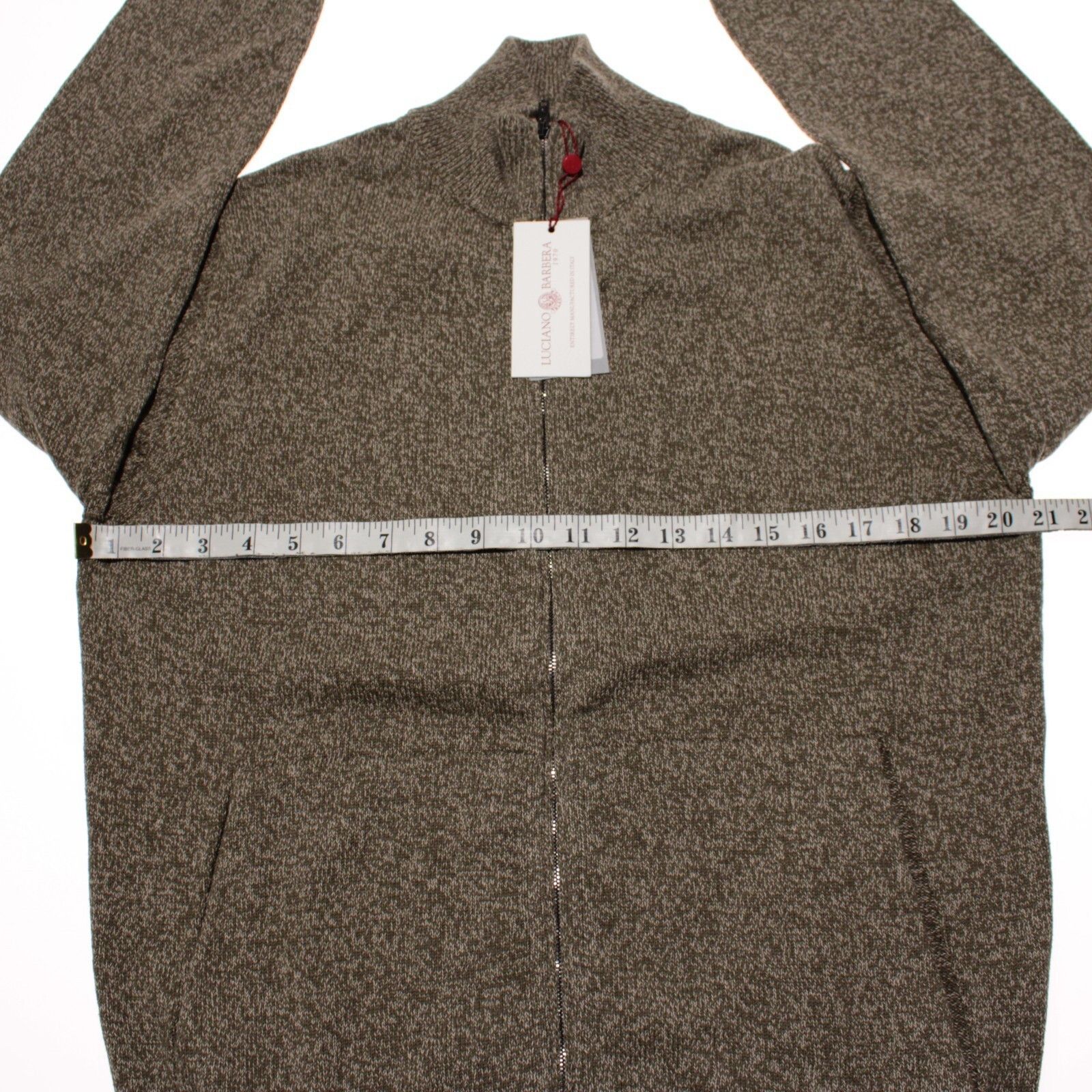 Luciano Barbera Luciano Barbera Sweater Size US M in Green Size US M / EU 48-50 / 2 - 5 Thumbnail