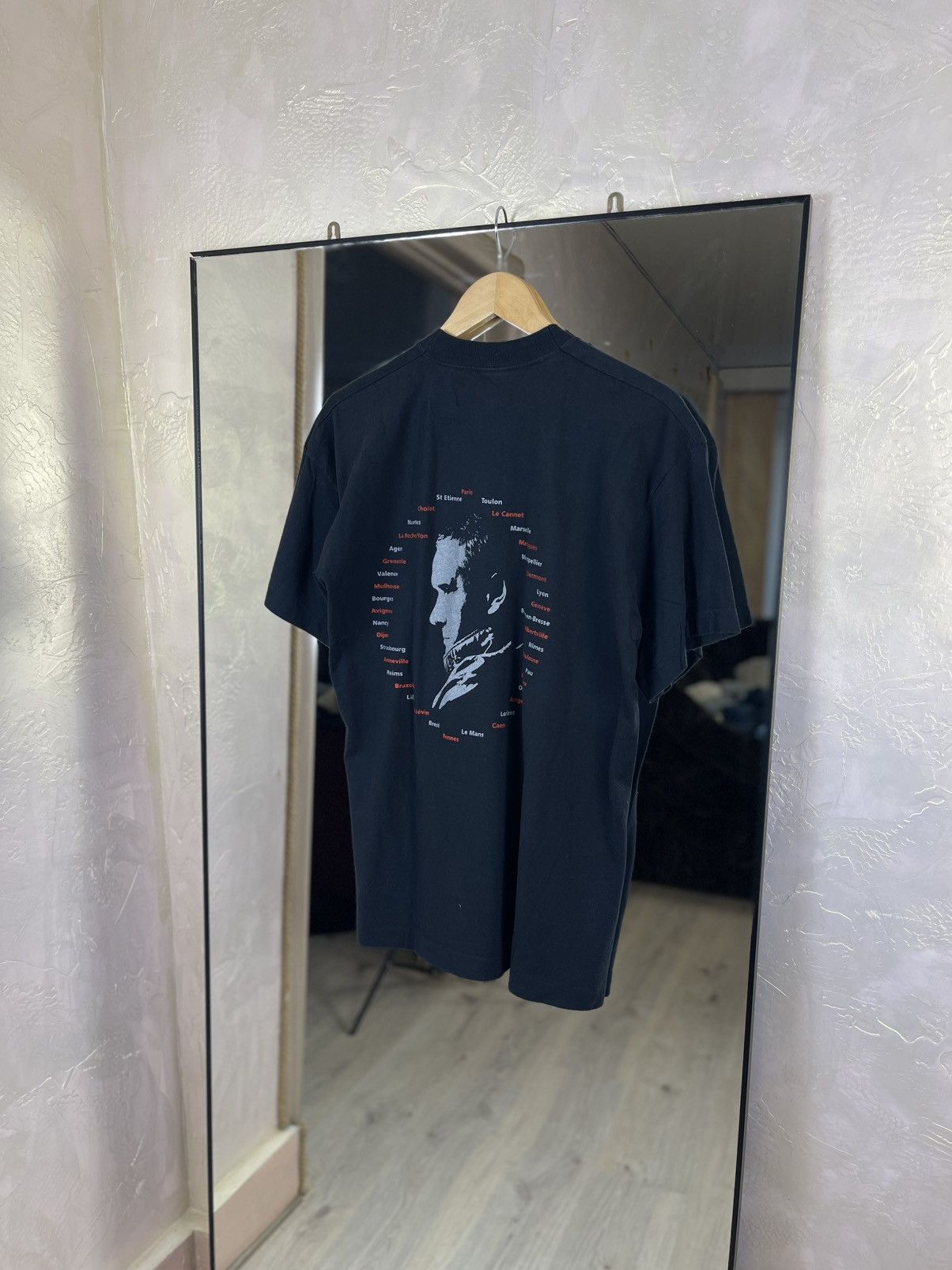 Vintage Vintage 1998 Michel Sardou French TourPromo Tee – Rare Grail Size US M / EU 48-50 / 2 - 1 Thumbnail