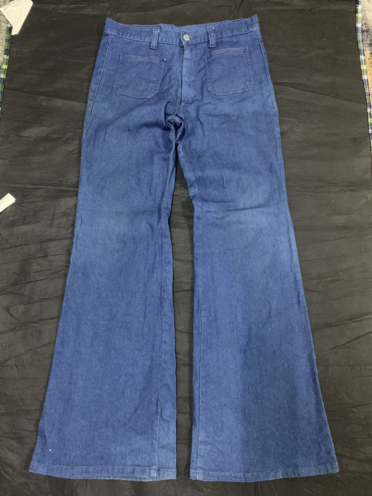 Japanese Brand jack serika retro bell botton Size US 31 - 1 Thumbnail