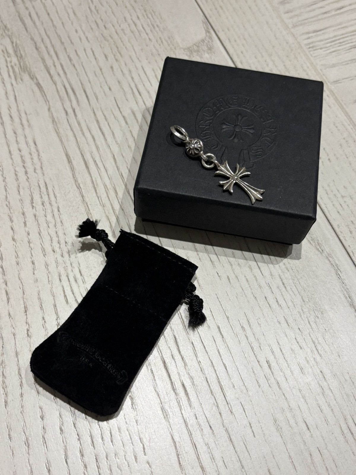 Chrome Hearts Chrome Hearts Ball Tiny CH Cross Pendant Size ONE SIZE - 2 Thumbnail