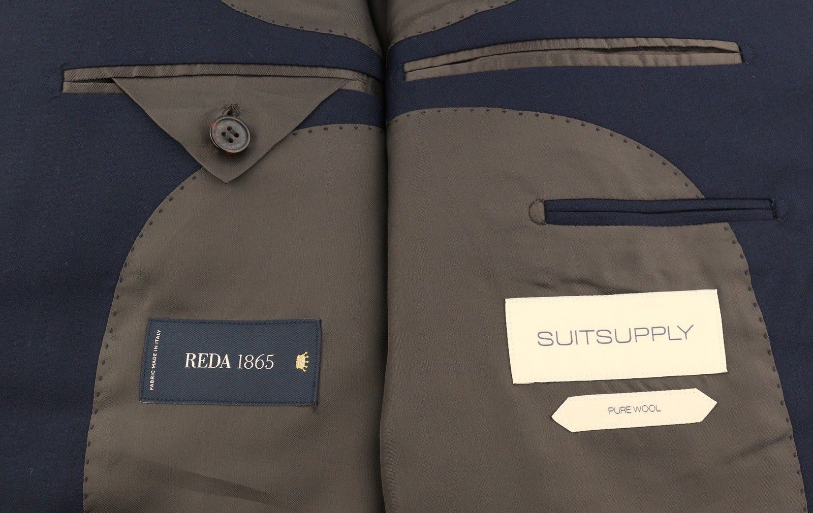 Suitsupply NAPOLI UK38R Blue Pure Wool Blazer 87261 Size 38R - 7 Thumbnail