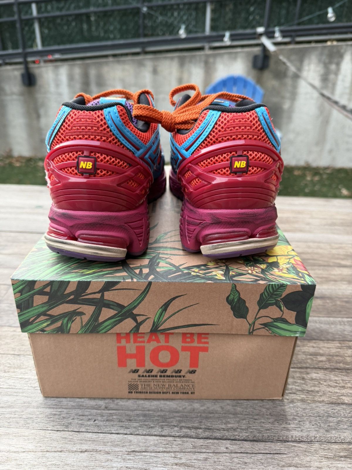 Salehe Bembury New Balance 1906R Size 10.5 Magma Heat Be Hot