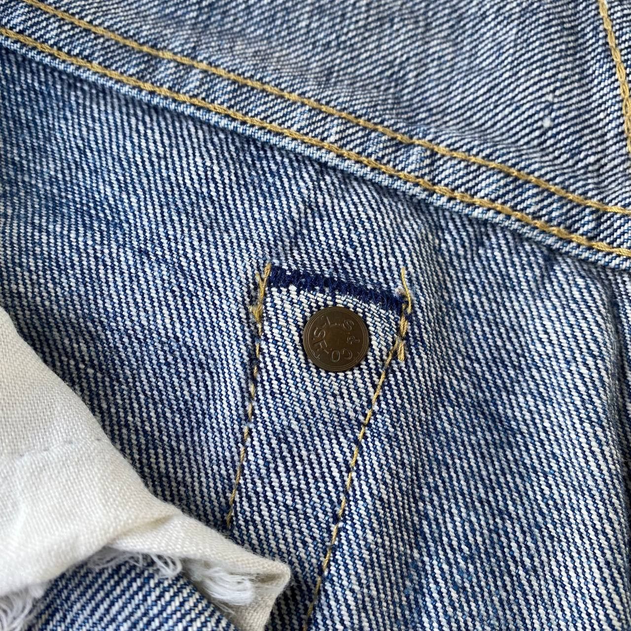 Levi's Vintage Clothing Vintage Levi’s 503BXX 90's Selvedge Denim Big E Repro 1950s Size US 29 - 14 Thumbnail