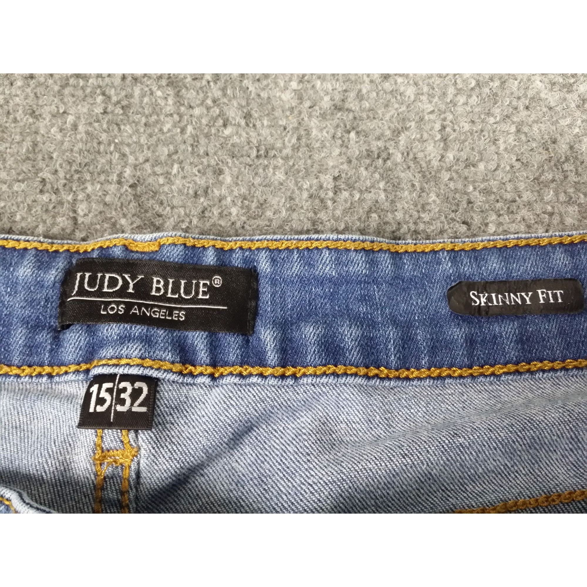 Judy Blue Judy Blue Los Angeles Jeans Women Sz 15/32 Skinny Fit Distre Size 32" / US 10 / IT 46 - 5 Thumbnail