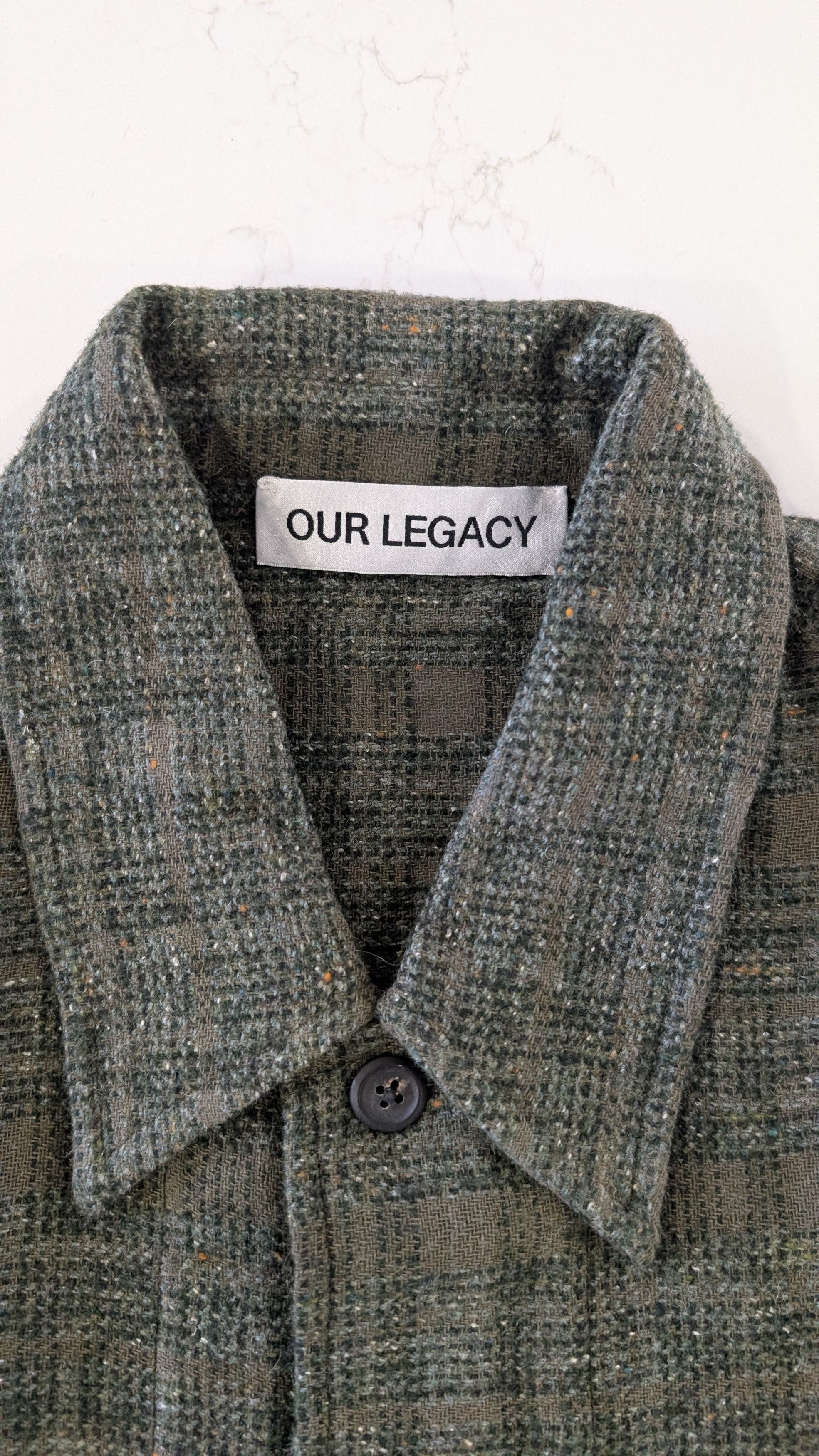 Our Legacy Our Legacy Haven Jacket Seaweed Sparse Check Size 48 M Size US M / EU 48-50 / 2 - 4 Thumbnail