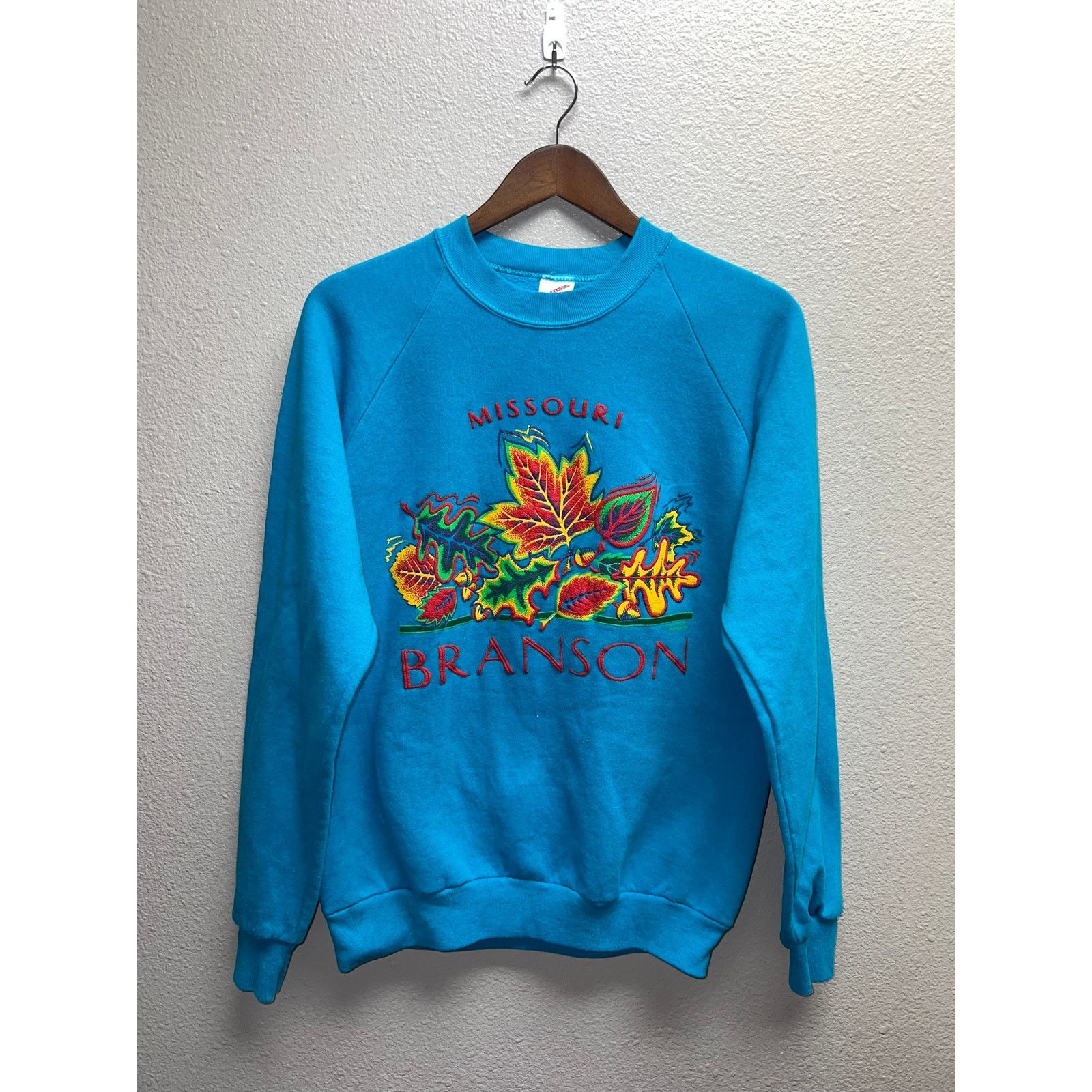 Jerzees Vintage Branson Sweatshirt Jerzees Missouri Crewneck 90s VTG Size US L / EU 52-54 / 3 - 1 Thumbnail