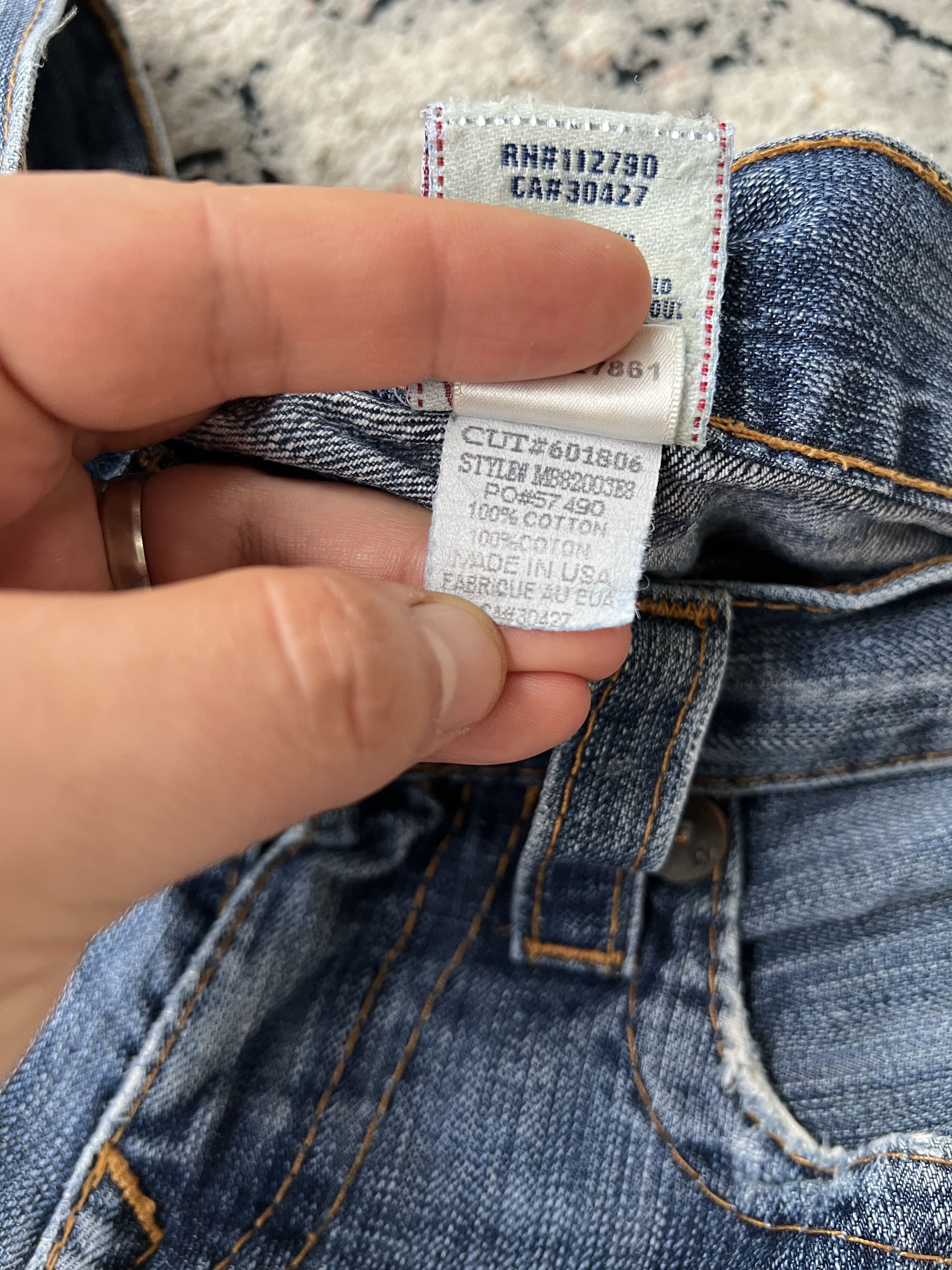 True Religion True Religion Made In USA Jeans Size 28" / US 6 / IT 42 - 11 Thumbnail