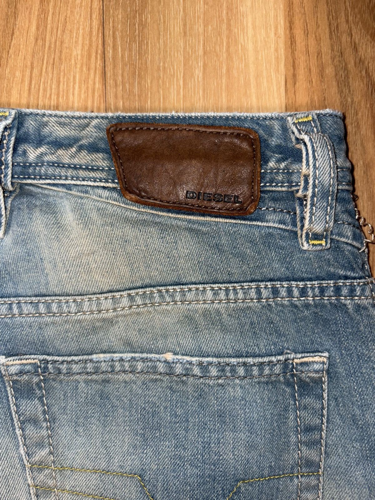 Diesel Diesel Shioner 0822C SlimSkinny Made in Italy Archive3D Wash Size US 29 - 7 Thumbnail