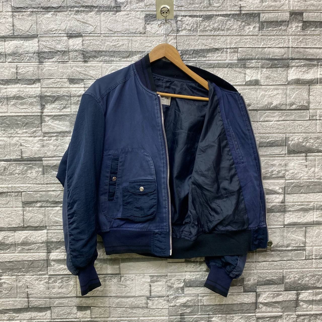 Japanese Brand YS FOR MEN ATELIER SAB FOR MEN BOMBER JACKET EMBROIDERED Size US M / EU 48-50 / 2 - 10 Thumbnail