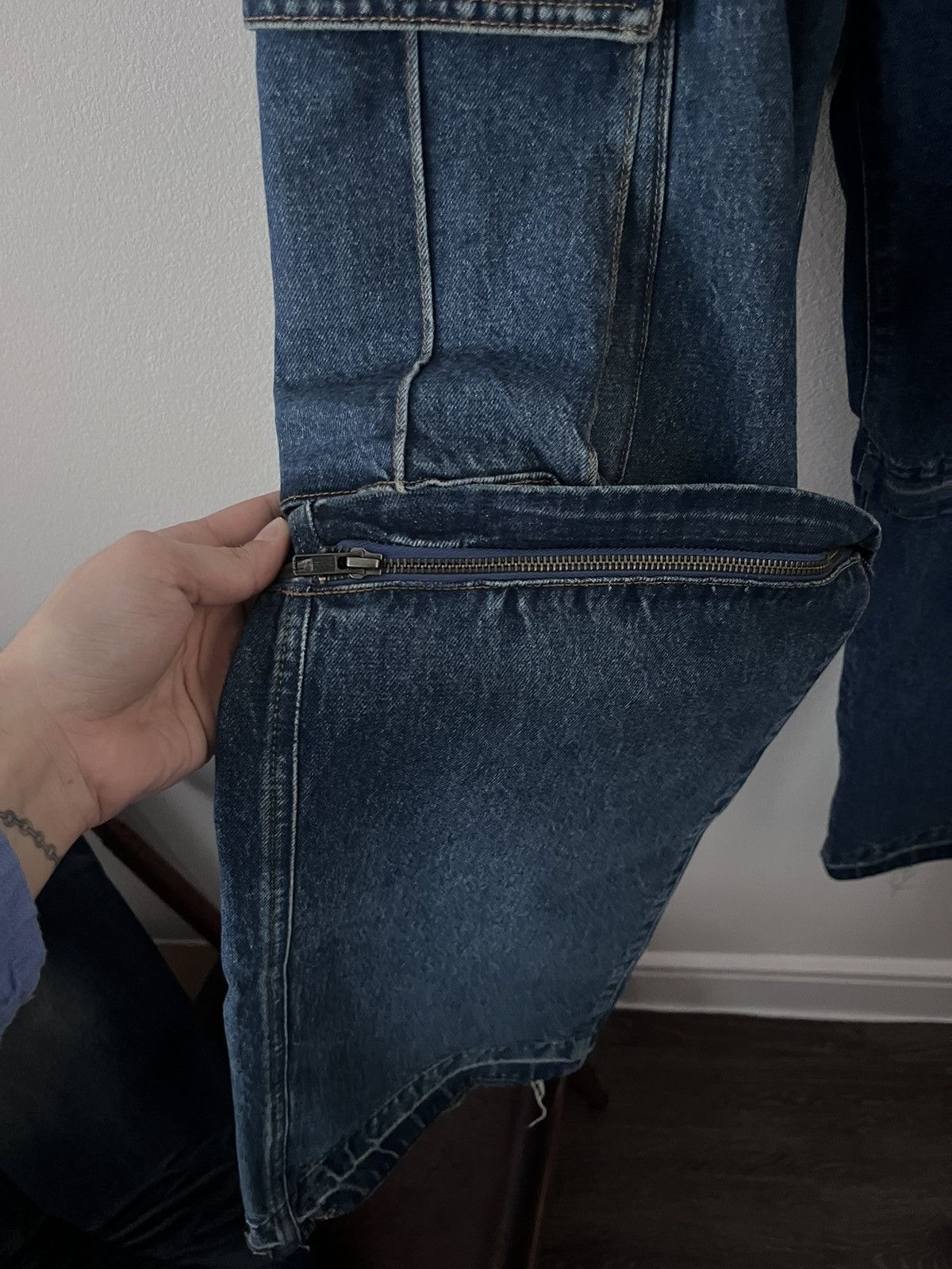 Opening Ceremony × Wrangler Sample Cargo Convertible Denim Size US 30 / EU 46 - 3 Thumbnail