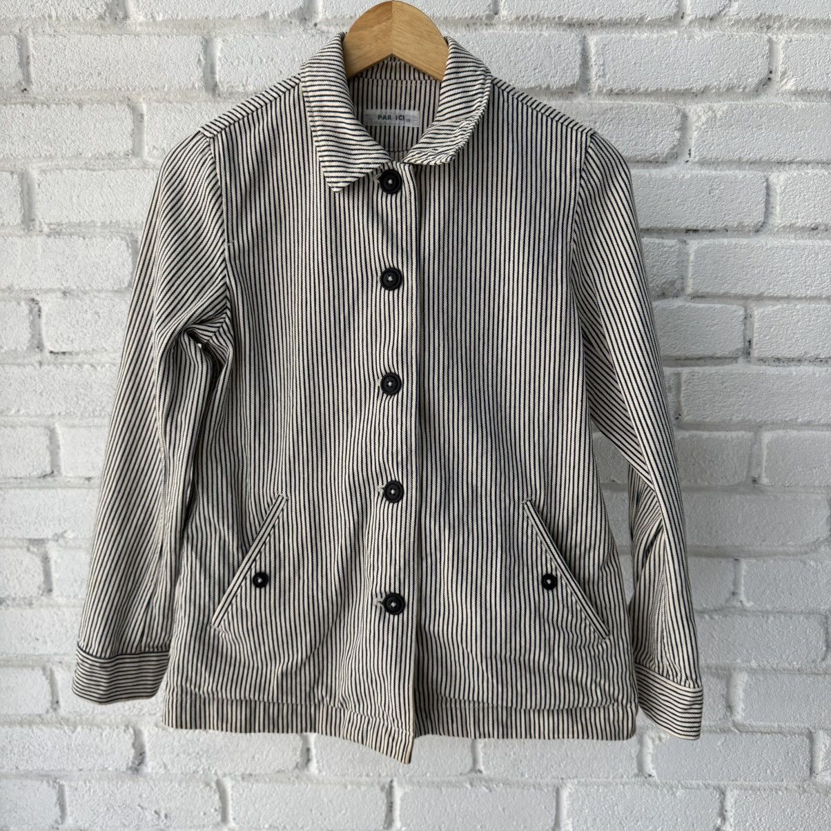 Japanese Brand × Vintage Hickory Stripes Jacket Size US S / EU 44-46 / 1 - 1 Thumbnail