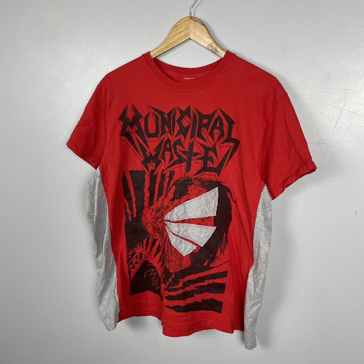 Band Tees × Vintage Vintage Municipal Waste retro T-shirt Size US L / EU 52-54 / 3 - 3 Thumbnail