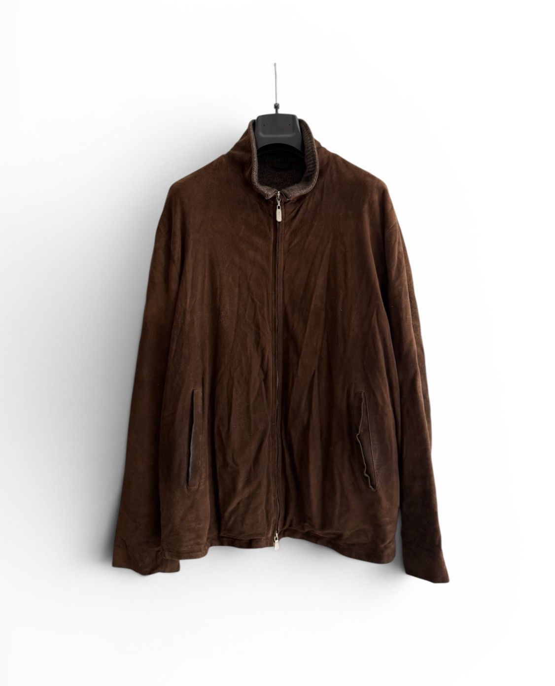 Fedeli Fedeli Cashmere Suede Leather Jacket Size US XXL / EU 58 / 5 - 1 Thumbnail