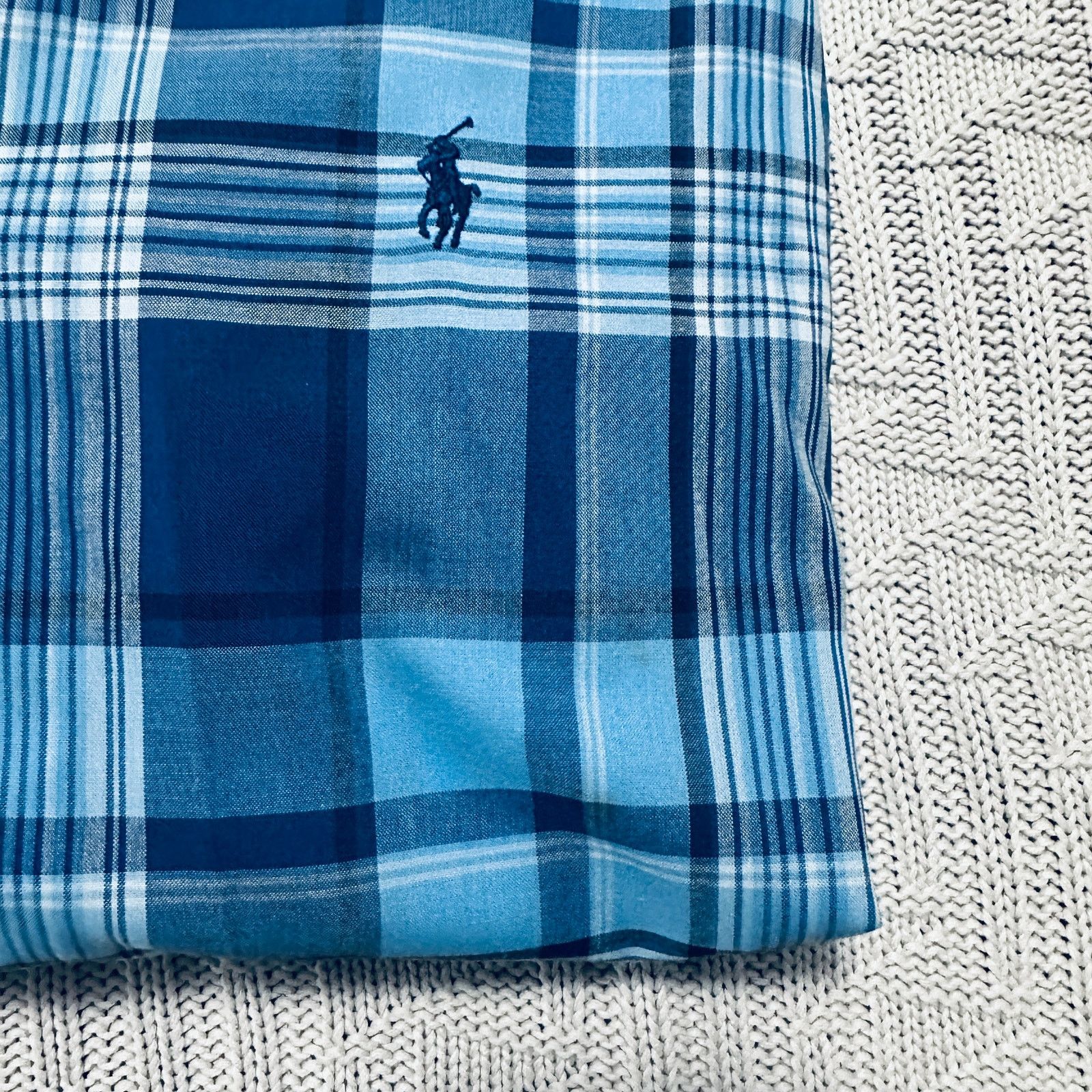 Ralph Lauren Ralph Lauren blue plaid classic fit button down Size US L / EU 52-54 / 3 - 4 Thumbnail