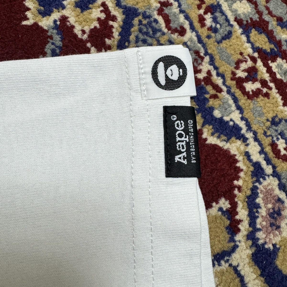 Bape Aape BY A Bathing Ape Bape head logo tee y2k Nigo Size US L / EU 52-54 / 3 - 4 Thumbnail