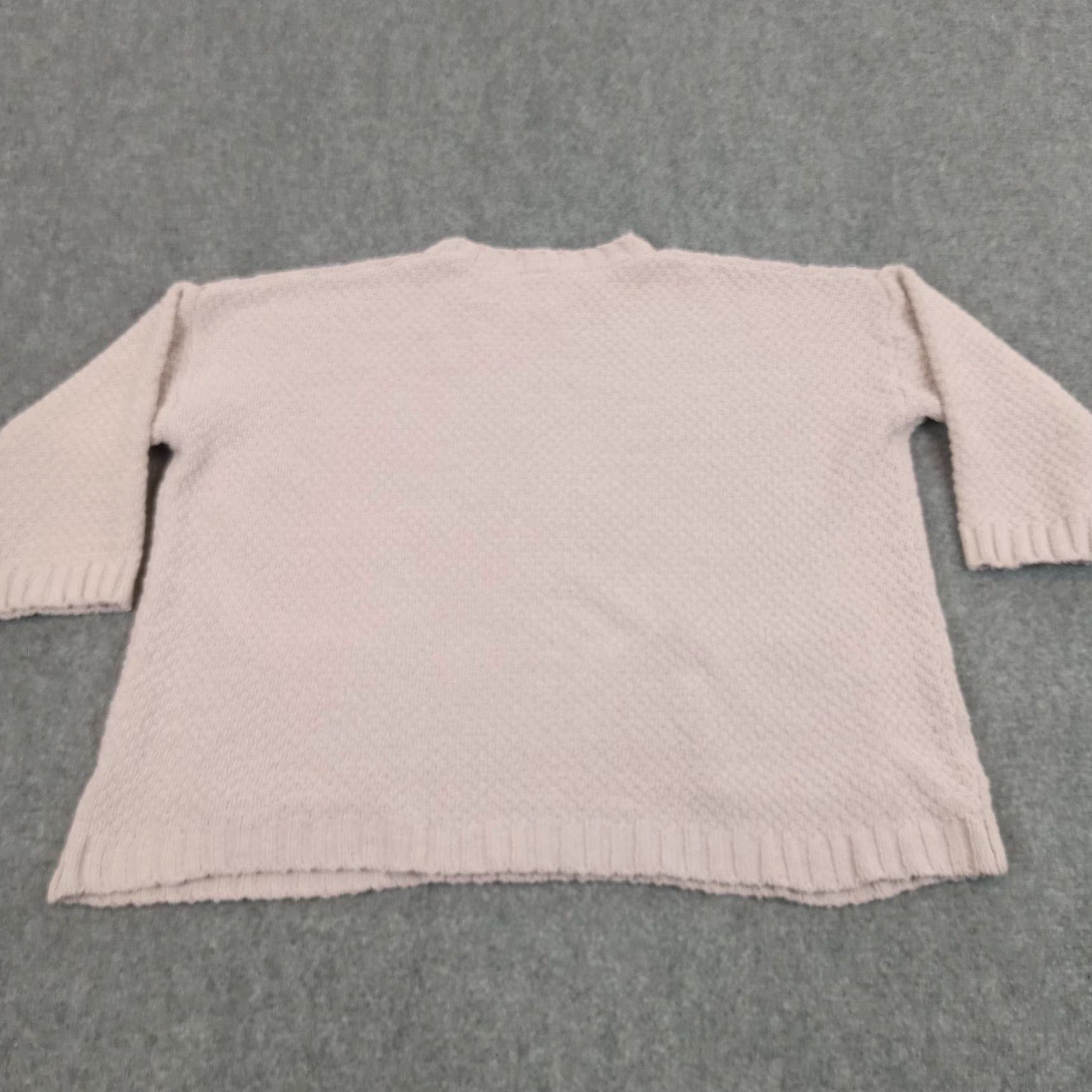 Anthropologie Anthropologie Beige Sweater Womens XS/S Pullover Crew Neck Oversized Loose Knit Size S / US 4 / IT 40 - 7 Thumbnail