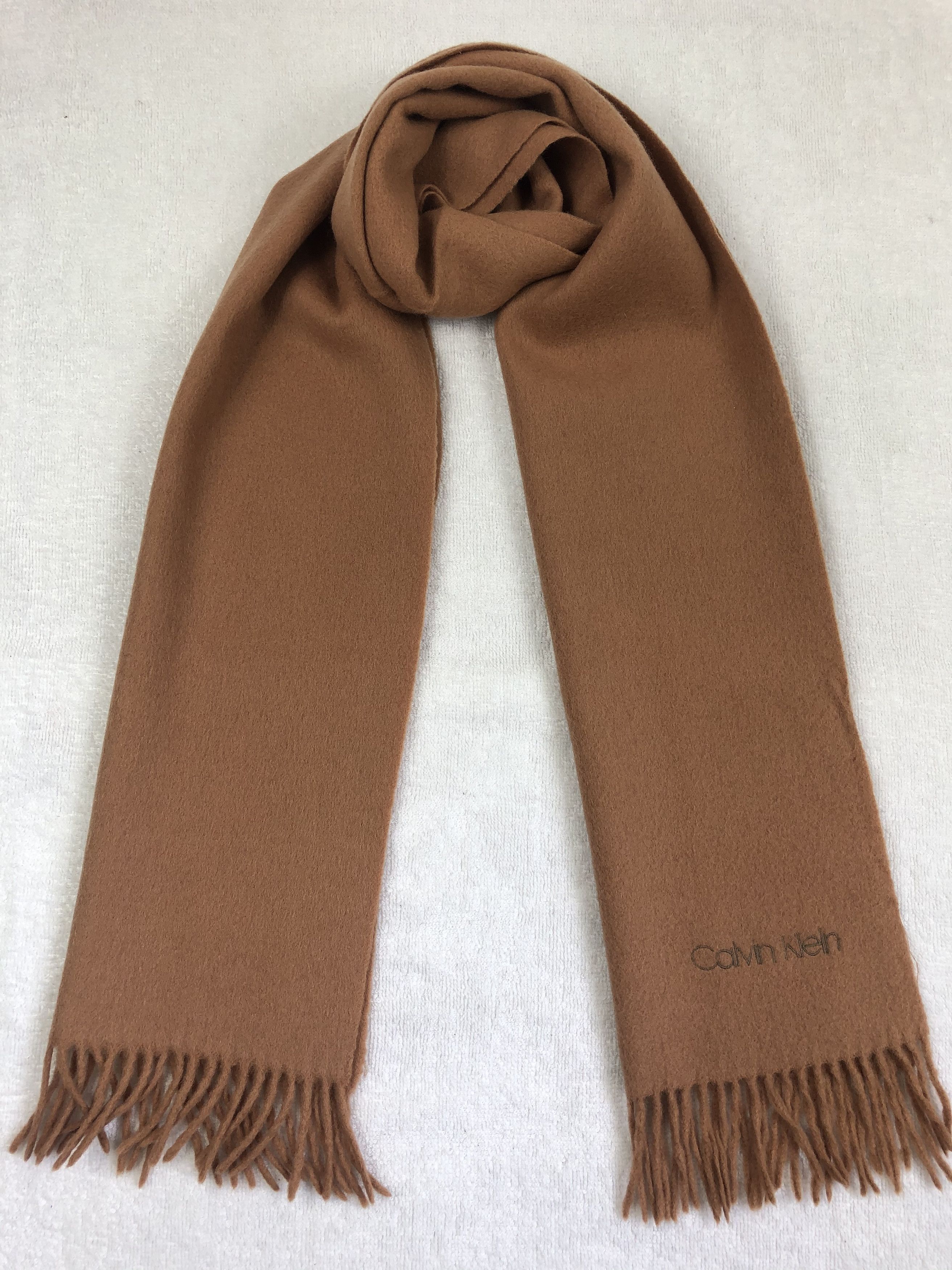 Calvin Klein Calvin Klein Cashmere Scarf / Muffler / Neckwear Size ONE SIZE - 1 Thumbnail