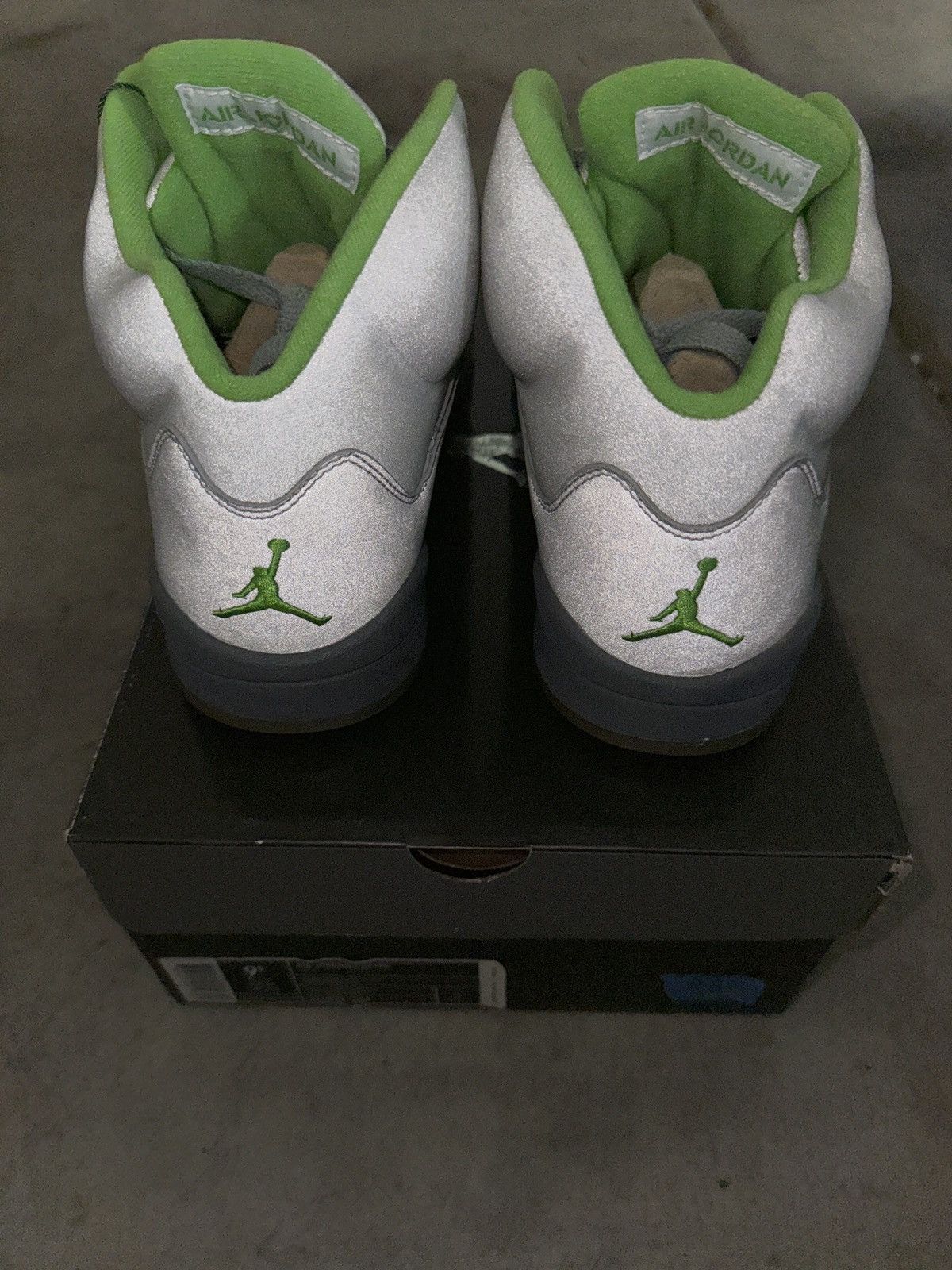 Jordan Brand (Deadstock) Retro (2006 Release) Jordan 5 Green Bean Size US 9.5 / EU 42-43 - 4 Thumbnail