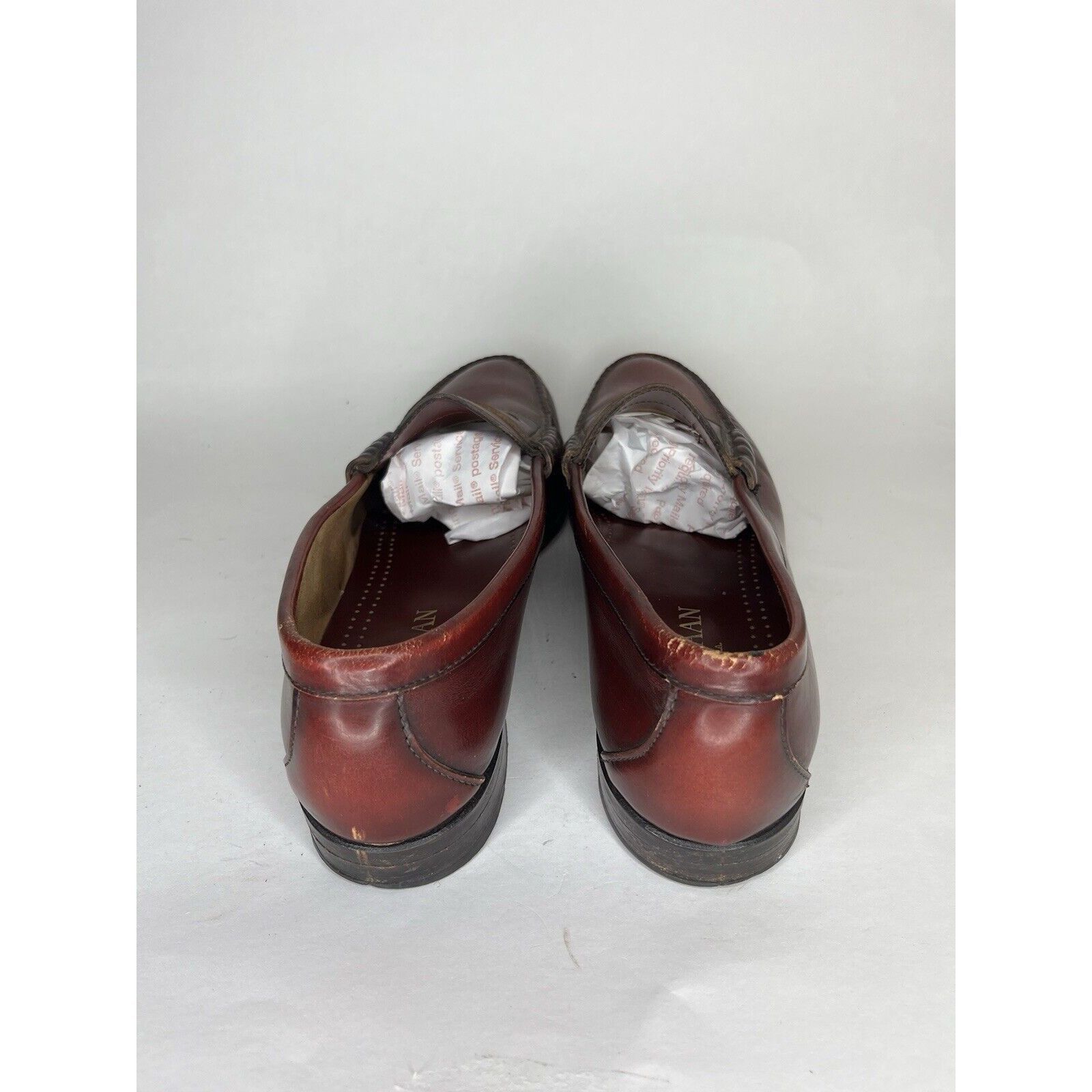 Cole Haan Cole Haan Burgundy Brown Slip On Penny Loafers Dress Shoes M Size US 11 / EU 44 - 3 Thumbnail