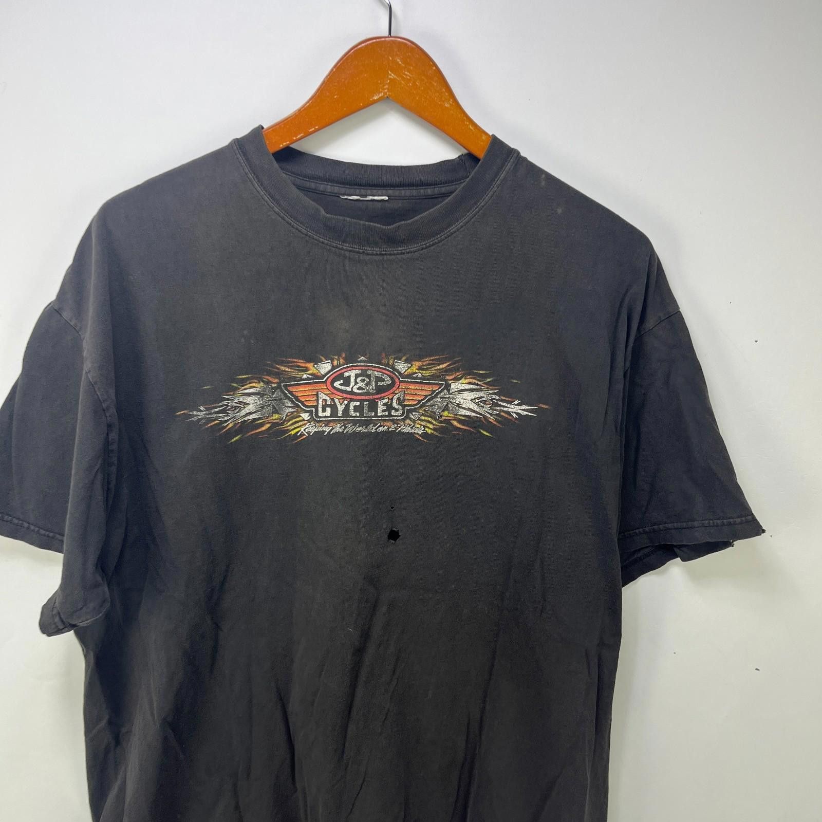 Harley Davidson Vintage Harley Bike Week Eagle Flames T-Shirt XL Size US XL / EU 56 / 4 - 6 Thumbnail