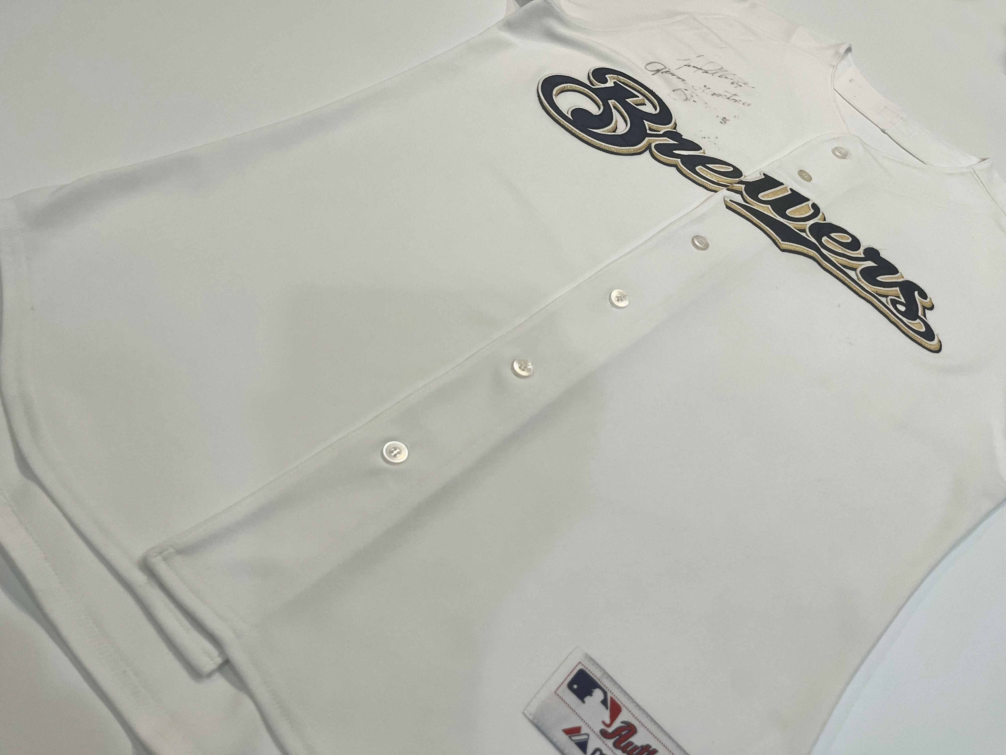MLB × Majestic Majestic Authentic MLB Milwaukee Brewers Jersey Size US M / EU 48-50 / 2 - 5 Thumbnail