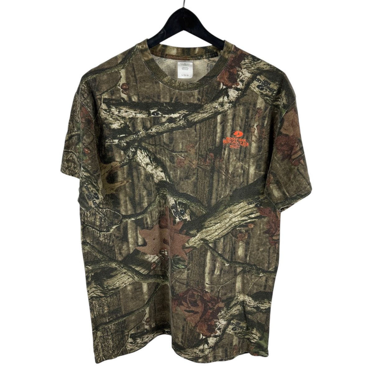 Mossy Oaks Mens Y2K Mossy Oak Infinity Green Camo Shirt Size US L / EU 52-54 / 3 - 1 Thumbnail