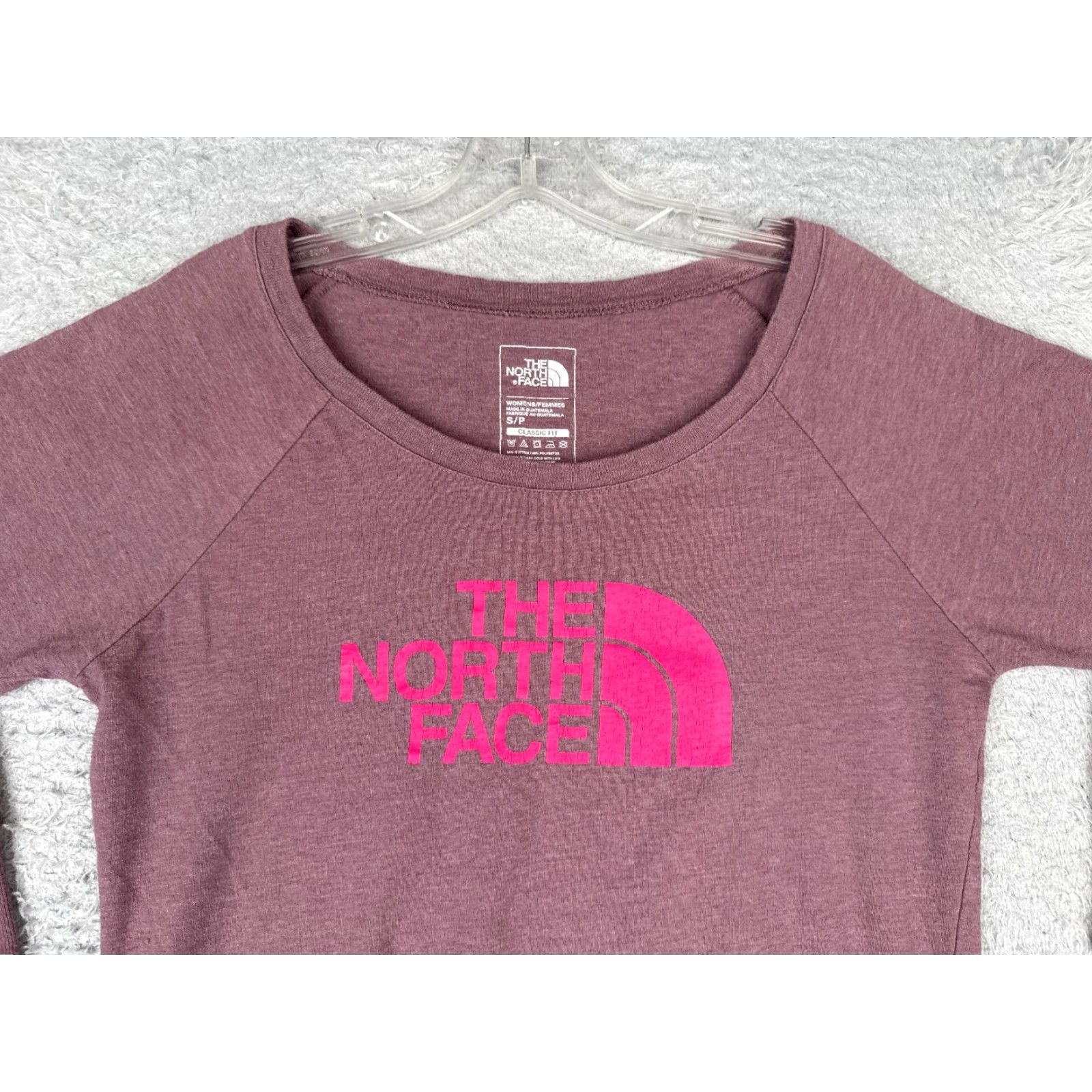 The North Face The North Face Shirt Women S Purple 3/4 Sleeve Cotton Polyester Blend Size S / US 4 / IT 40 - 4 Thumbnail