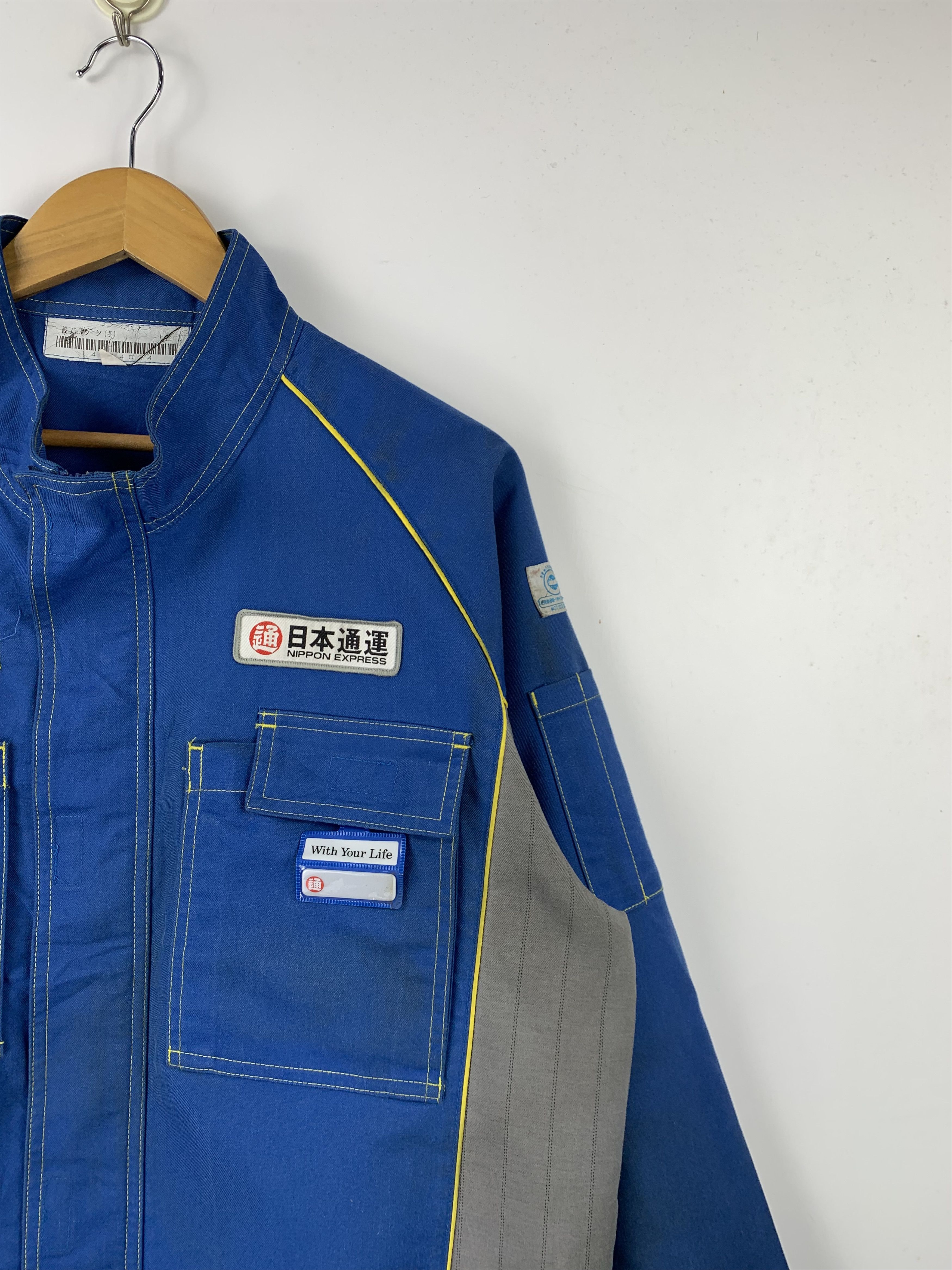 Japanese Brand Vintage Nippon Express Workers Jacket J1546 Size US L / EU 52-54 / 3 - 5 Thumbnail