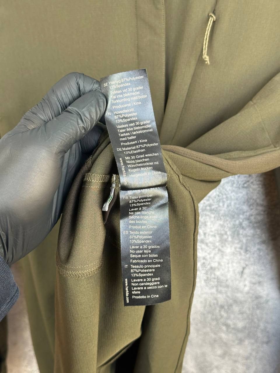 Other Harkila Herlet Tech Button Up Shirt Technical Ripstop Fabric Size L / US 10 / IT 46 - 16 Thumbnail